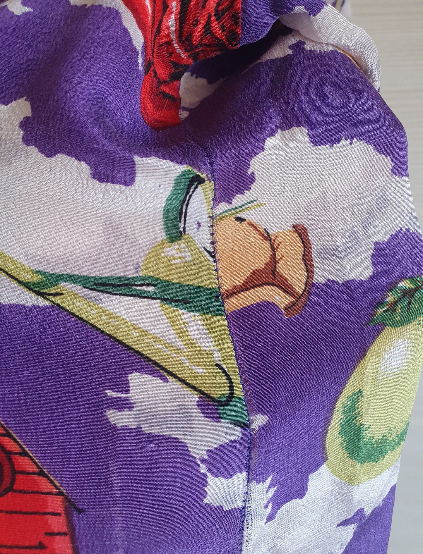 MASSARDI luksuzna vintage svilena košulja