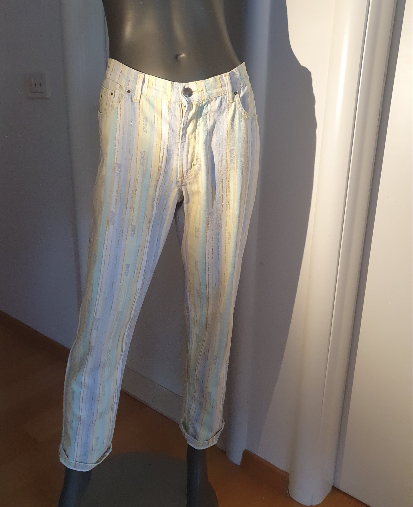 ROBERTO CAVALLI hlače (traperice)
