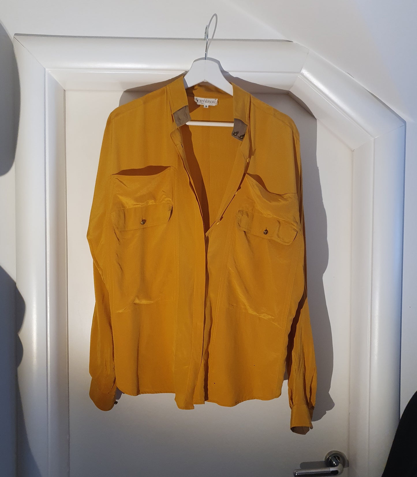 GIANNI VERSACE vintage košulja, 100% svila