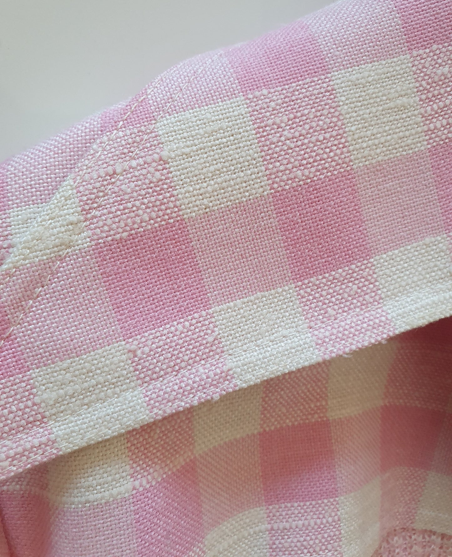 jaknica iz vintage modnog salona, gingham uzorak π