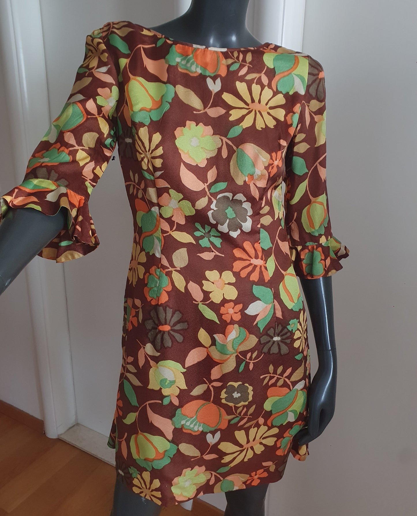 very vintage floral haljina