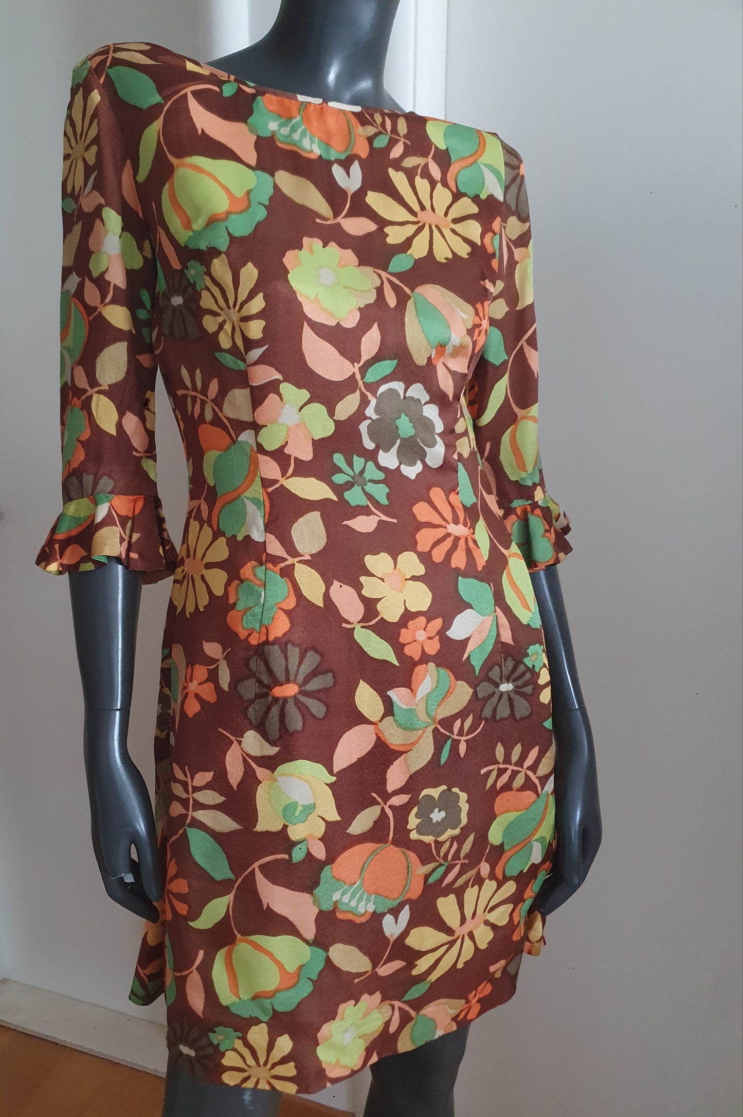 very vintage floral haljina