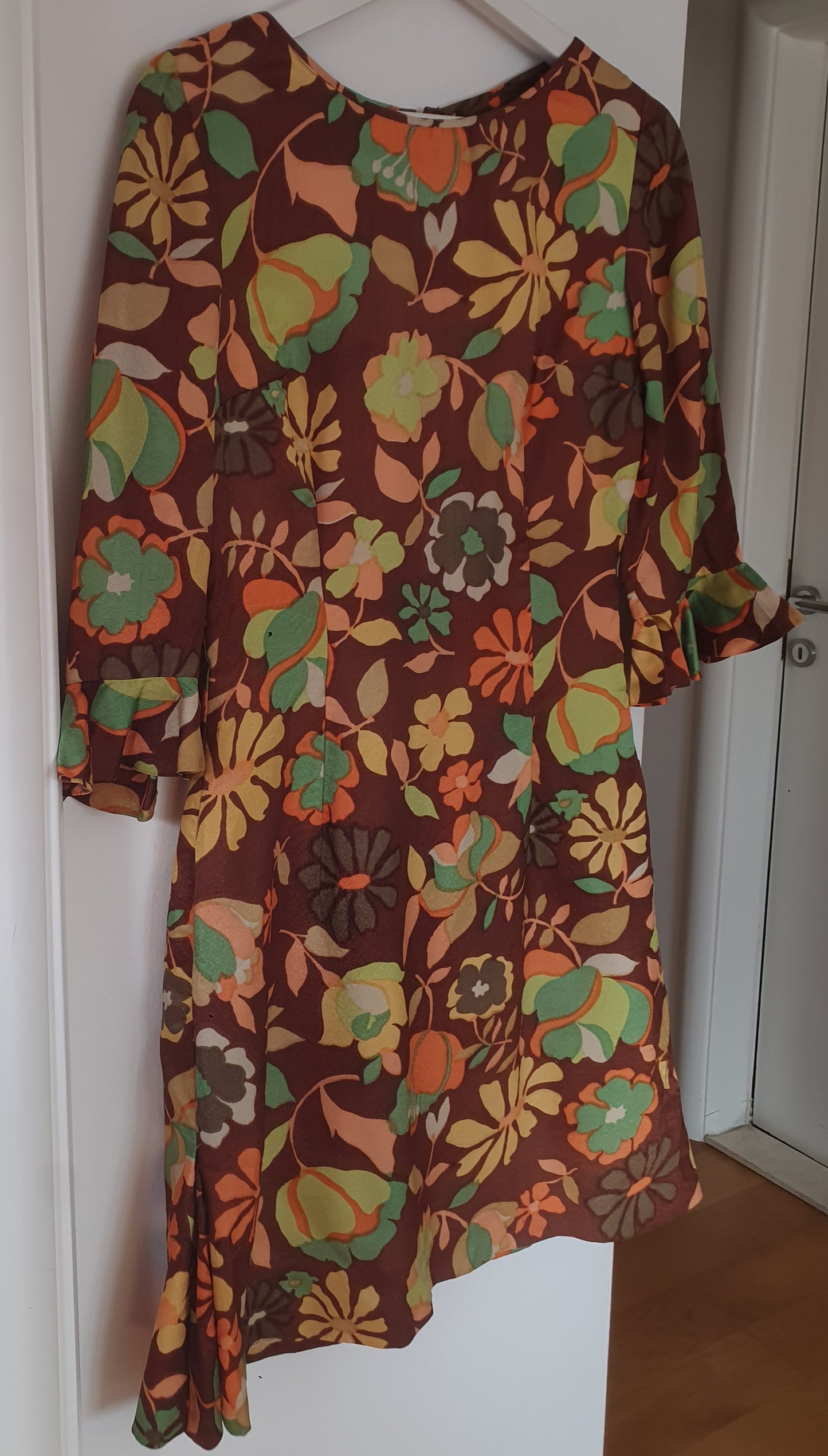 very vintage floral haljina