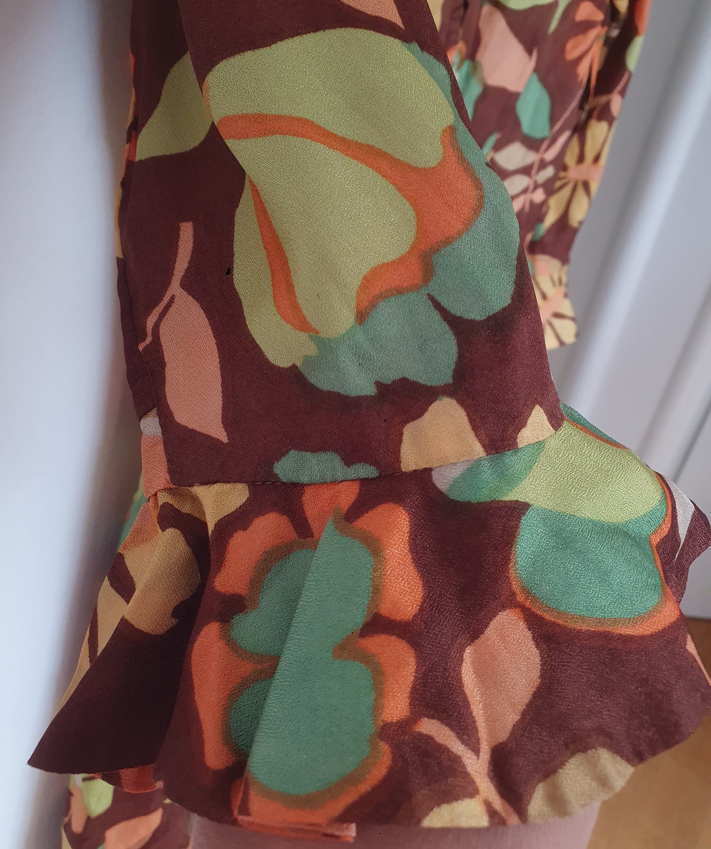 very vintage floral haljina
