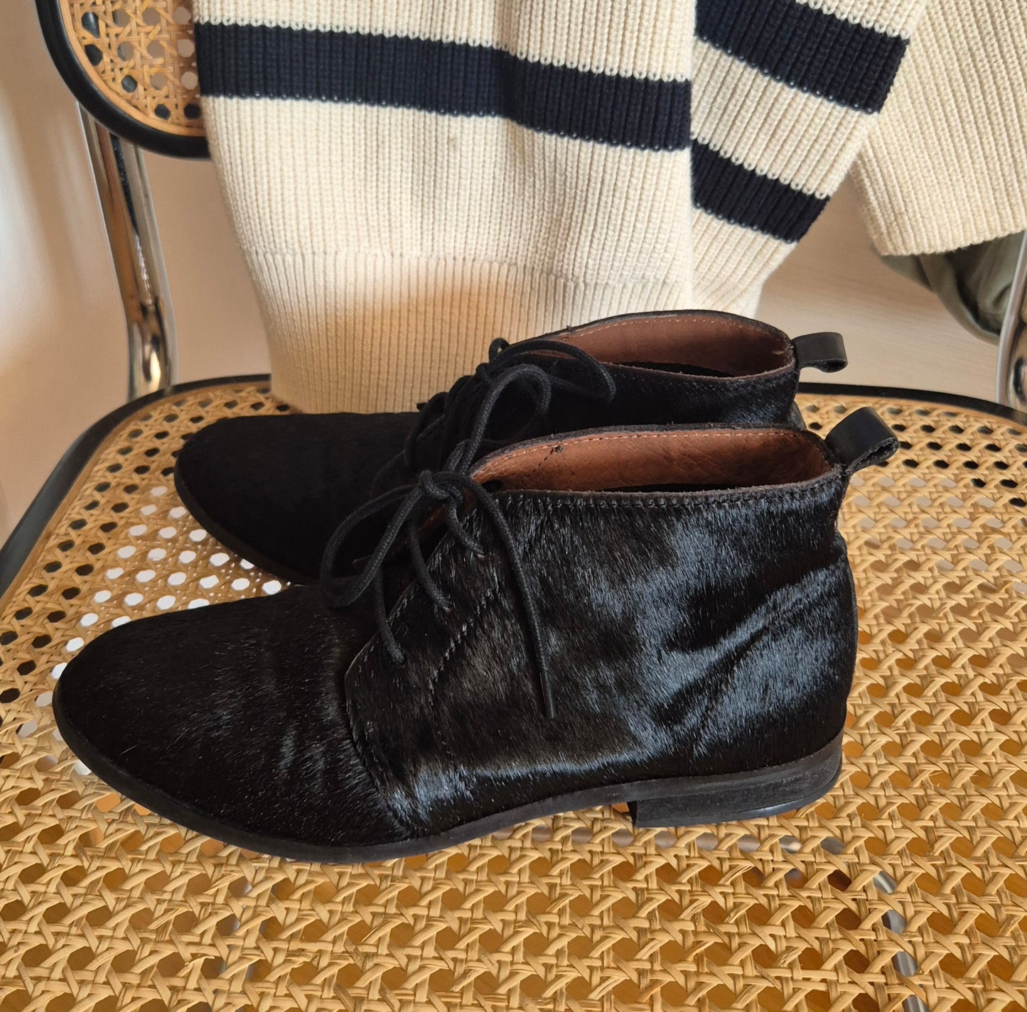 GIOSEPPO ponyhair i koža cipele/gležnjače, broj 37