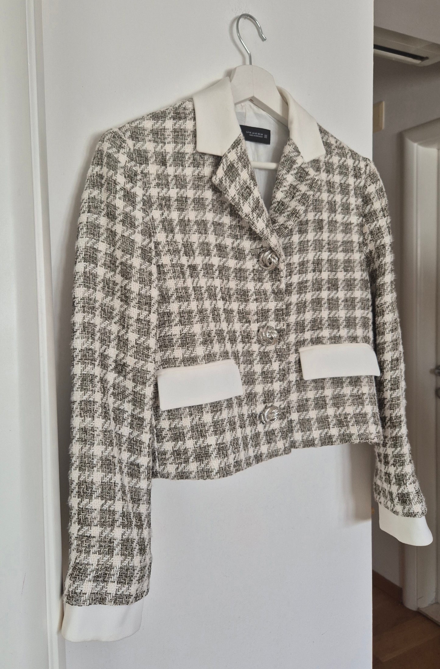 ZARA tweed jakna 🤍