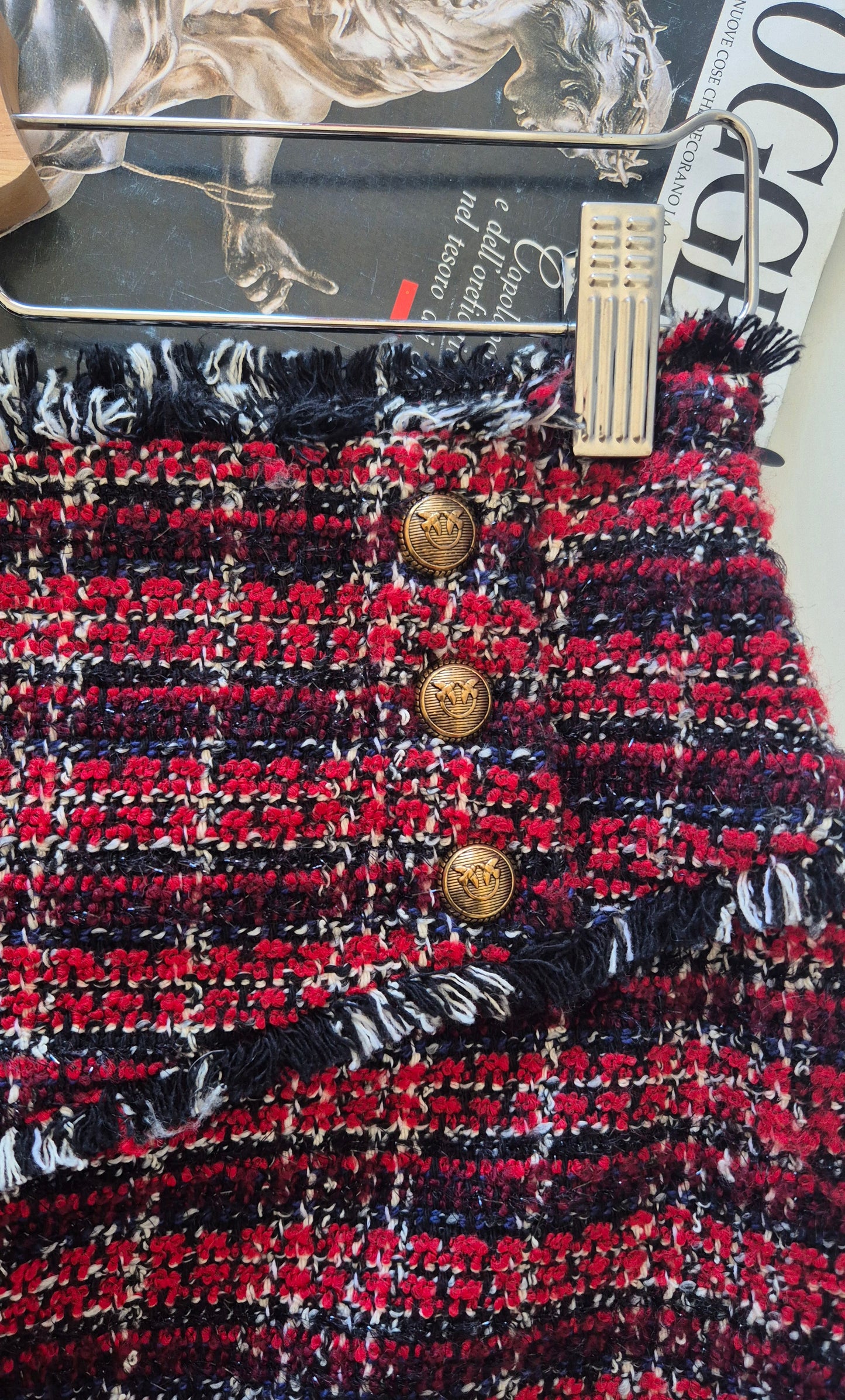 PINKO tweed suknja, nova
