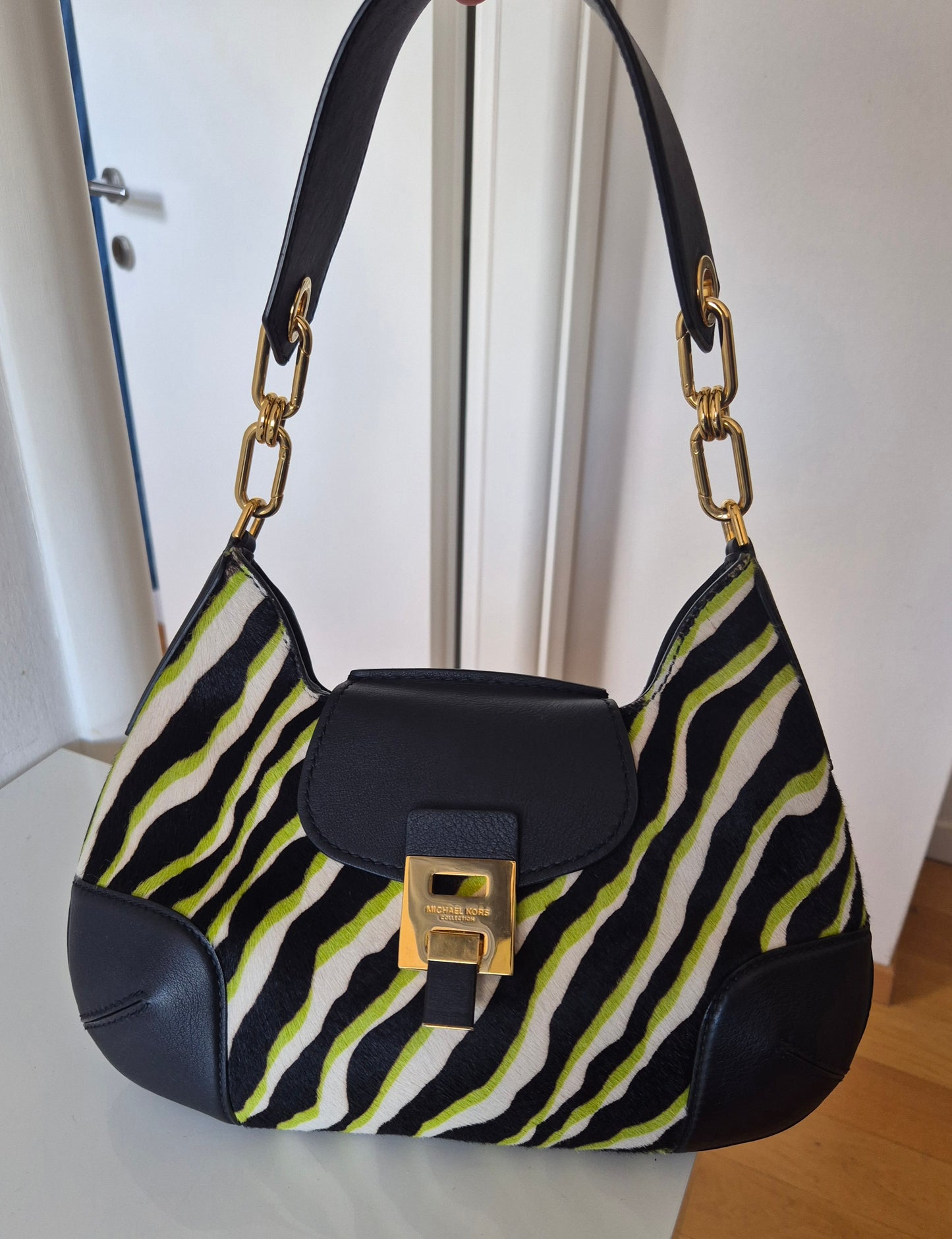 MICHAEL KORS torba, koža i dlaka