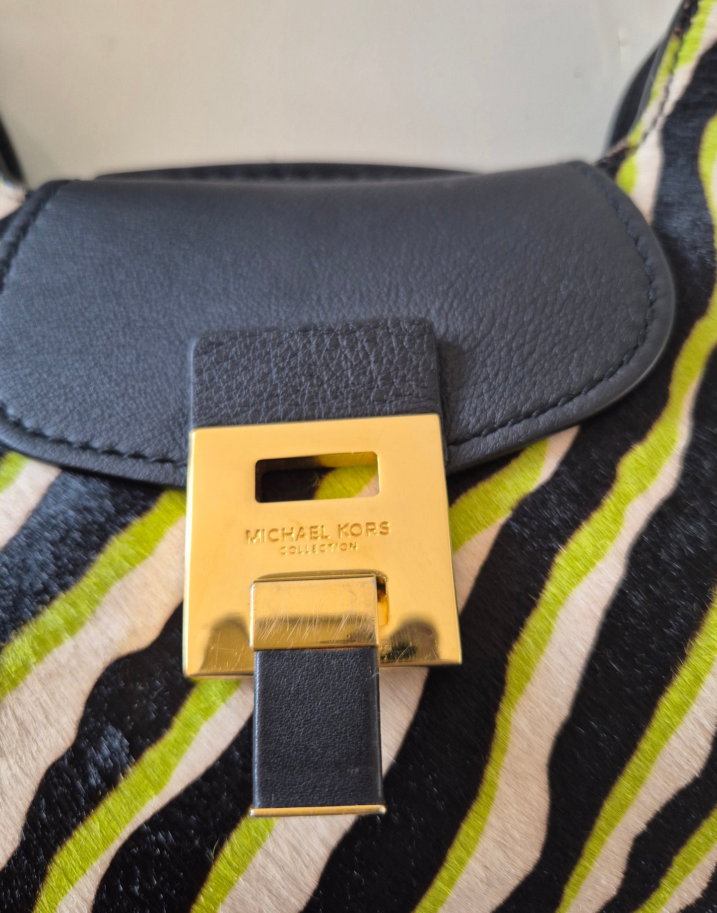 MICHAEL KORS torba, koža i dlaka