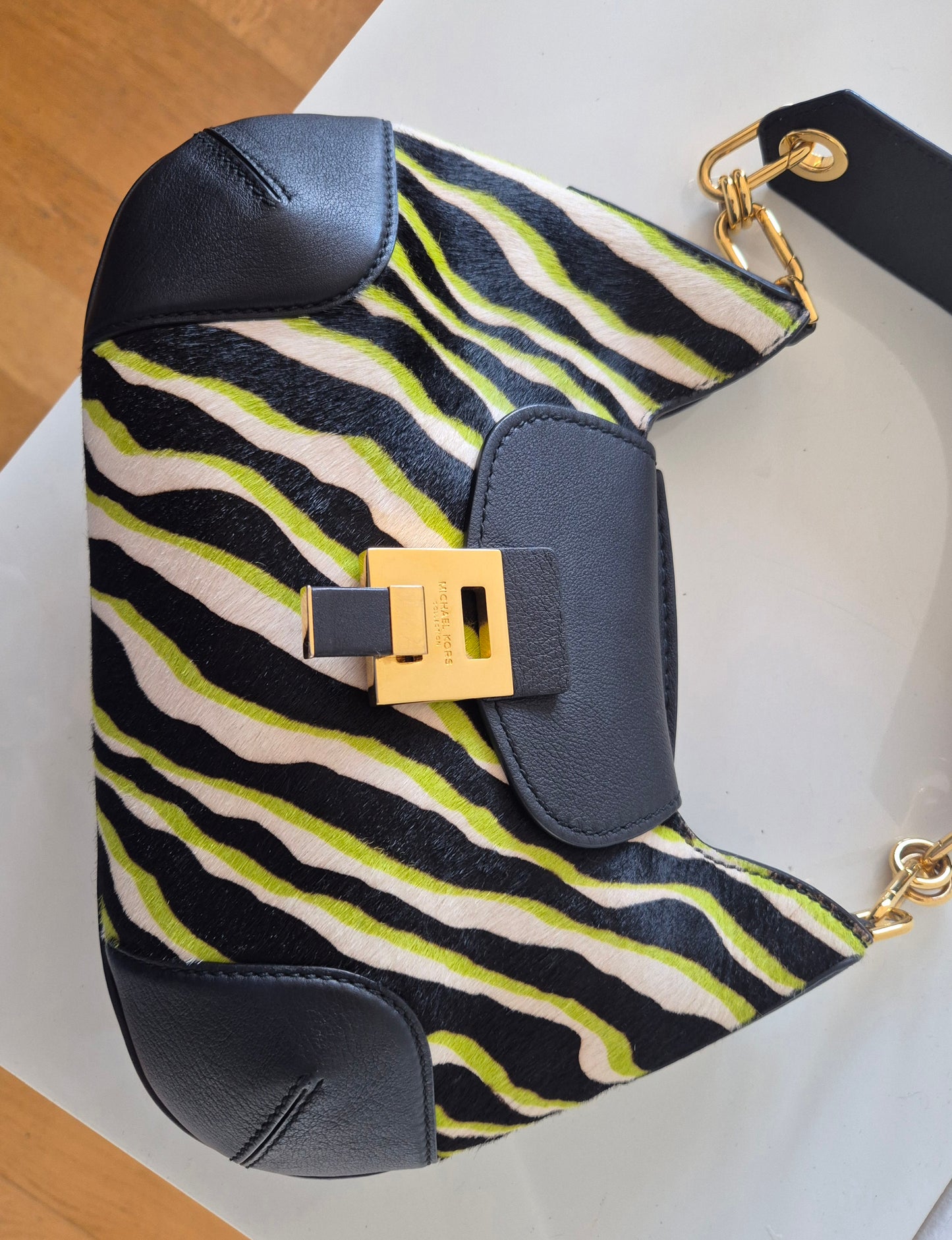 MICHAEL KORS torba, koža i dlaka
