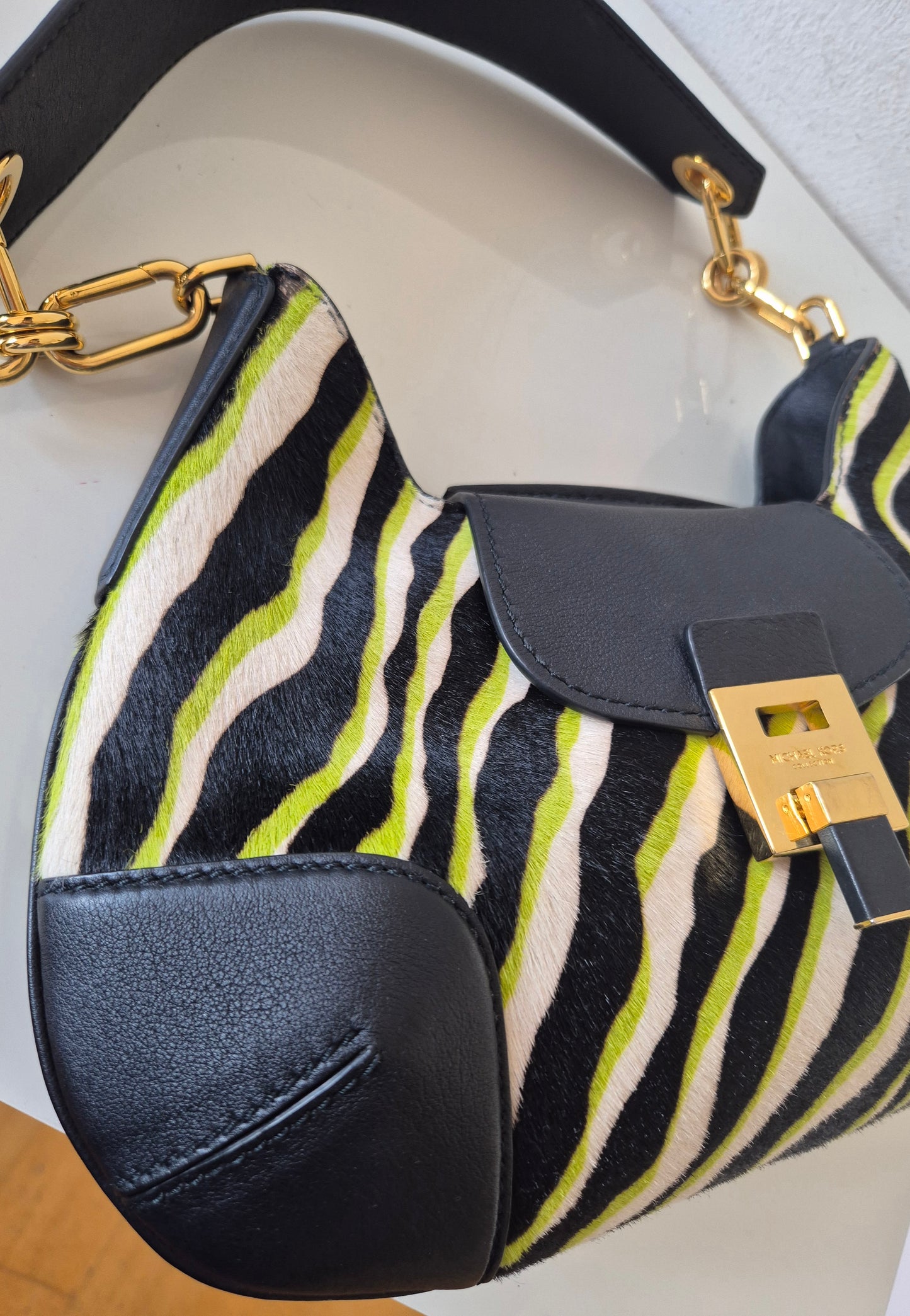 MICHAEL KORS torba, koža i dlaka