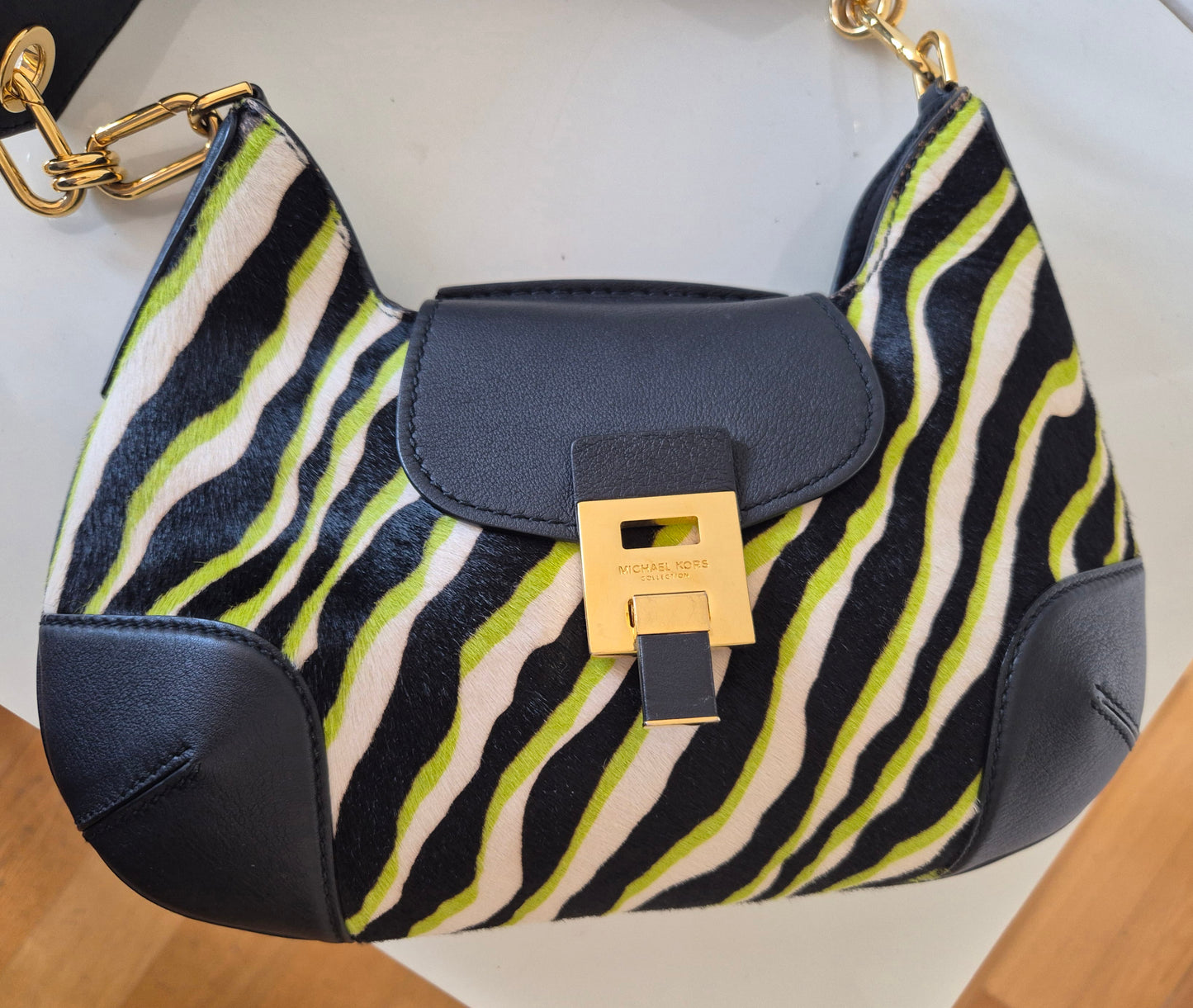 MICHAEL KORS torba, koža i dlaka