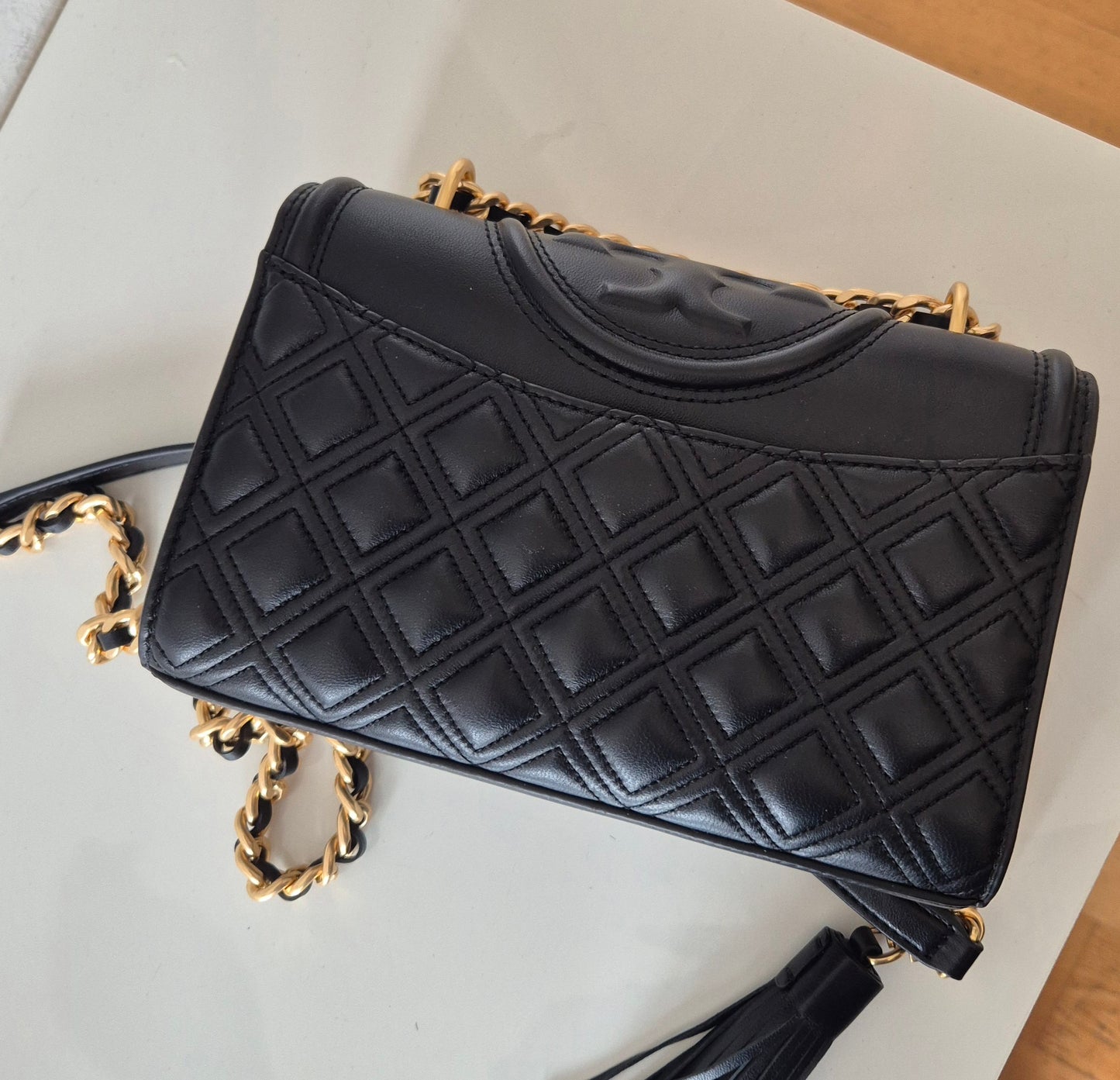 TORY BURCH Fleming torba, koža, nova 🖤