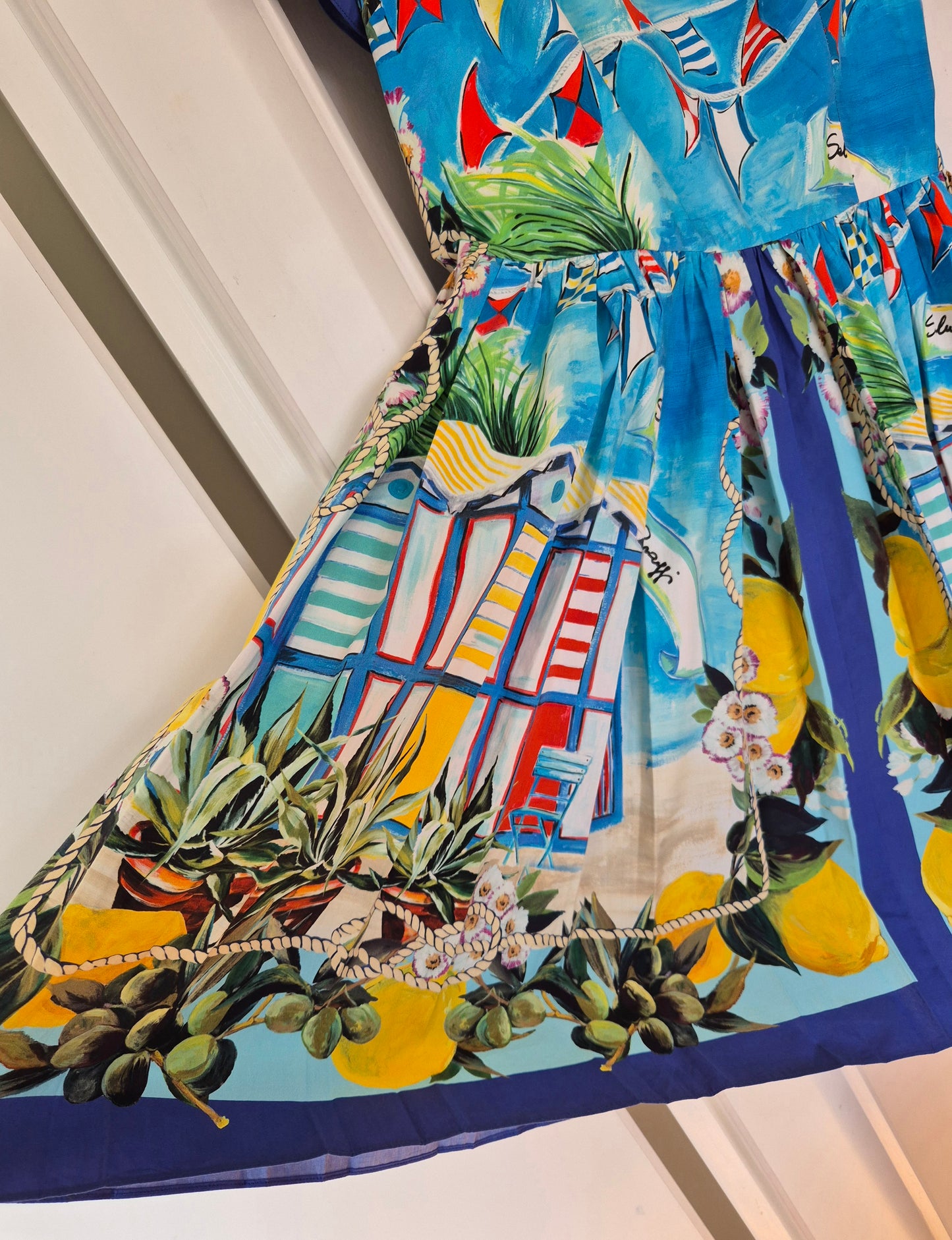 DOLCE & GABBANA prekrasna haljina, Portofino limitirana kolekcija
