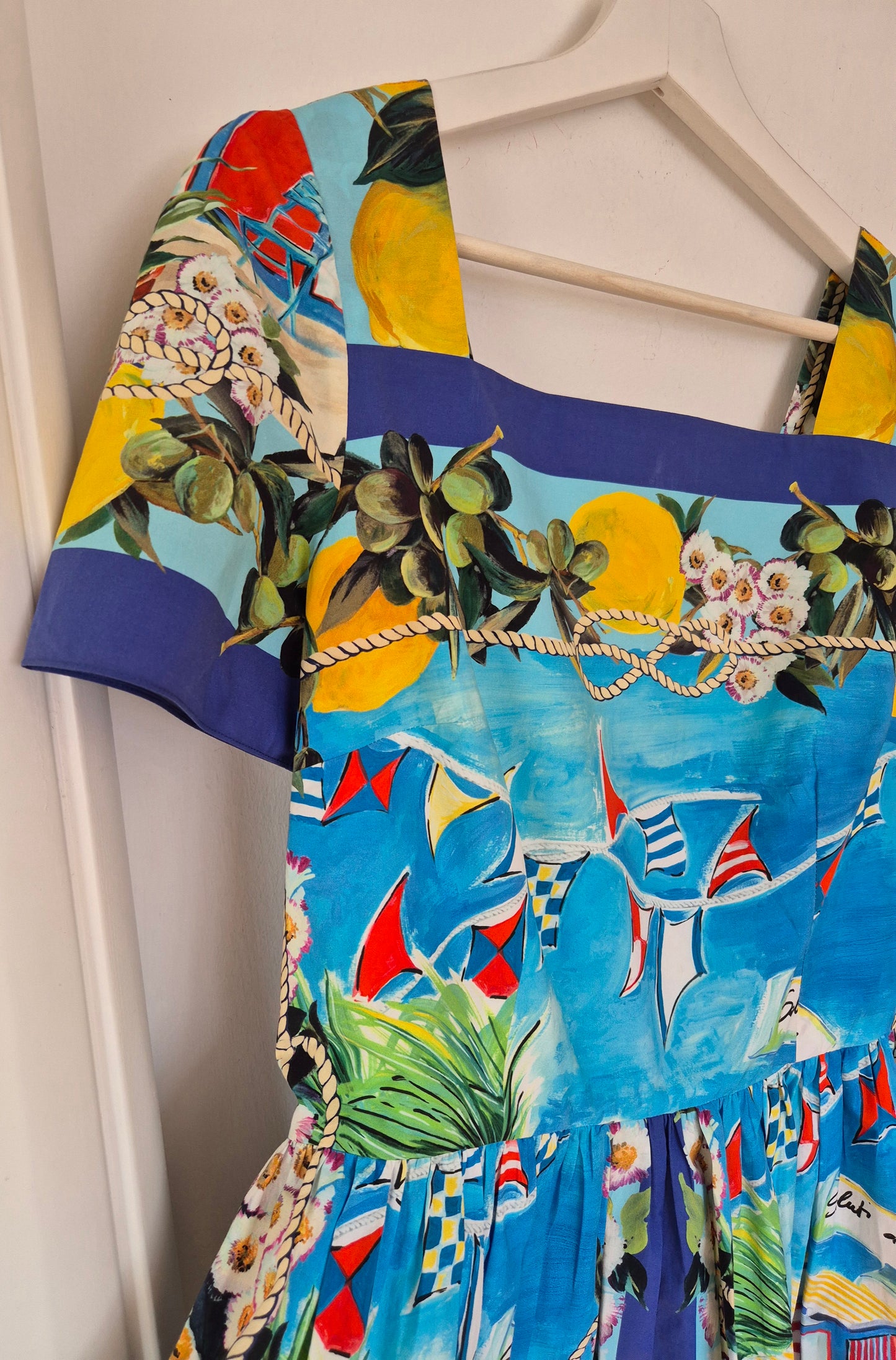 DOLCE & GABBANA prekrasna haljina, Portofino limitirana kolekcija