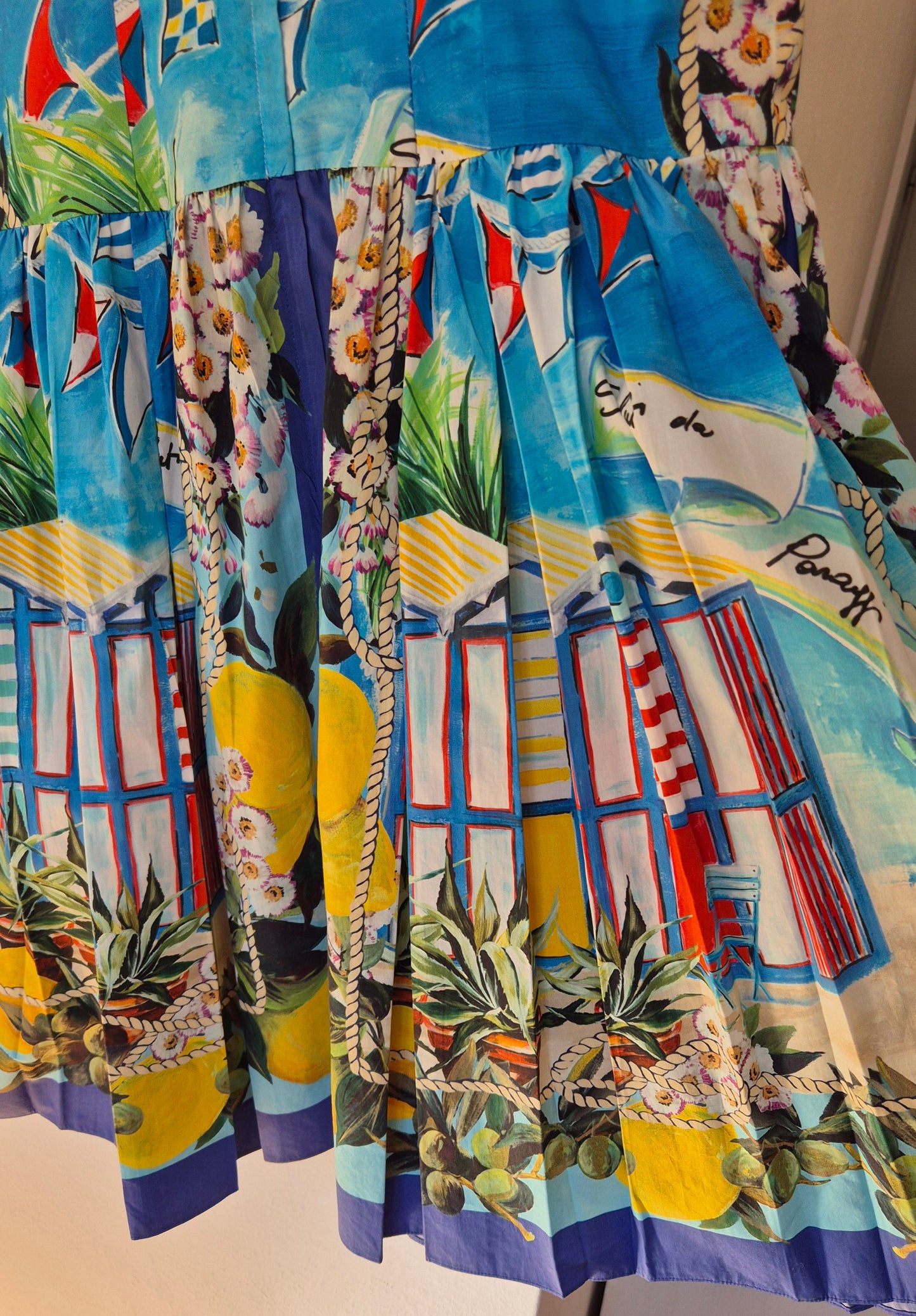 DOLCE & GABBANA prekrasna haljina, Portofino limitirana kolekcija