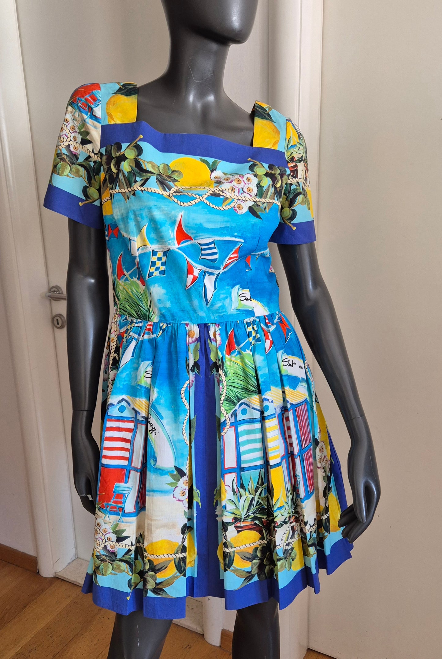 DOLCE & GABBANA prekrasna haljina, Portofino limitirana kolekcija