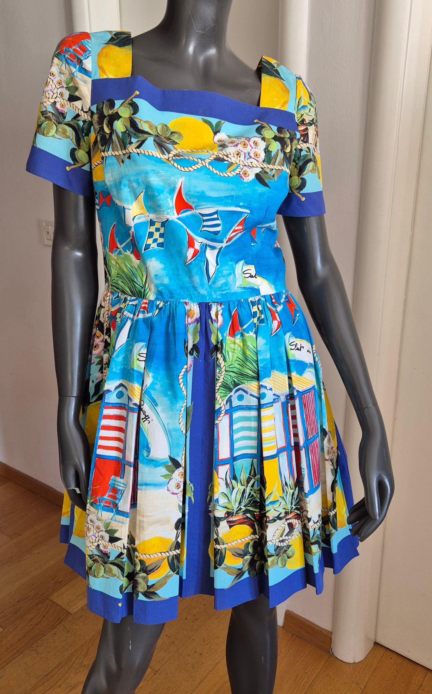 DOLCE & GABBANA prekrasna haljina, Portofino limitirana kolekcija