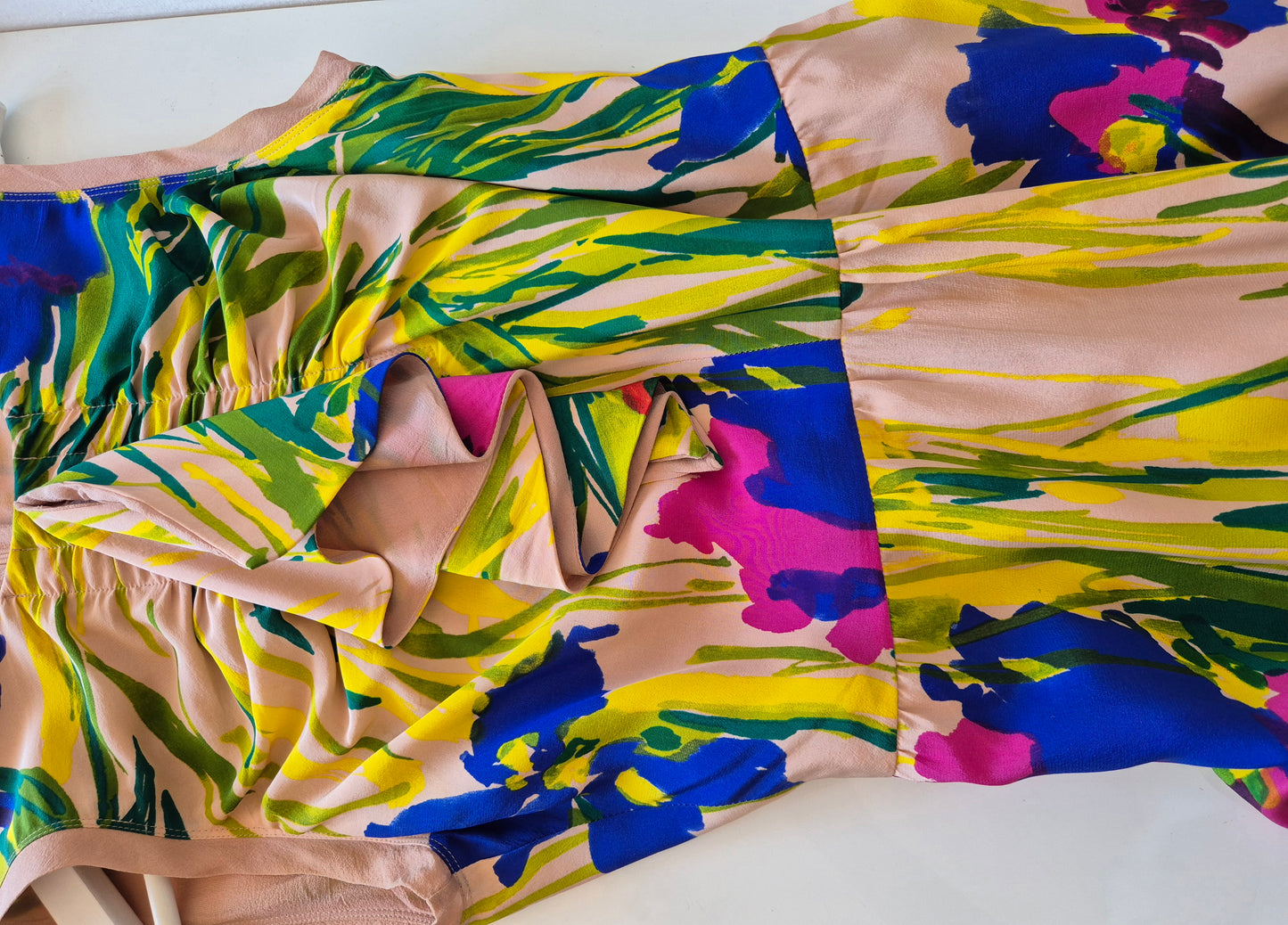 BLUMARINE haljina, 100% svila, nova