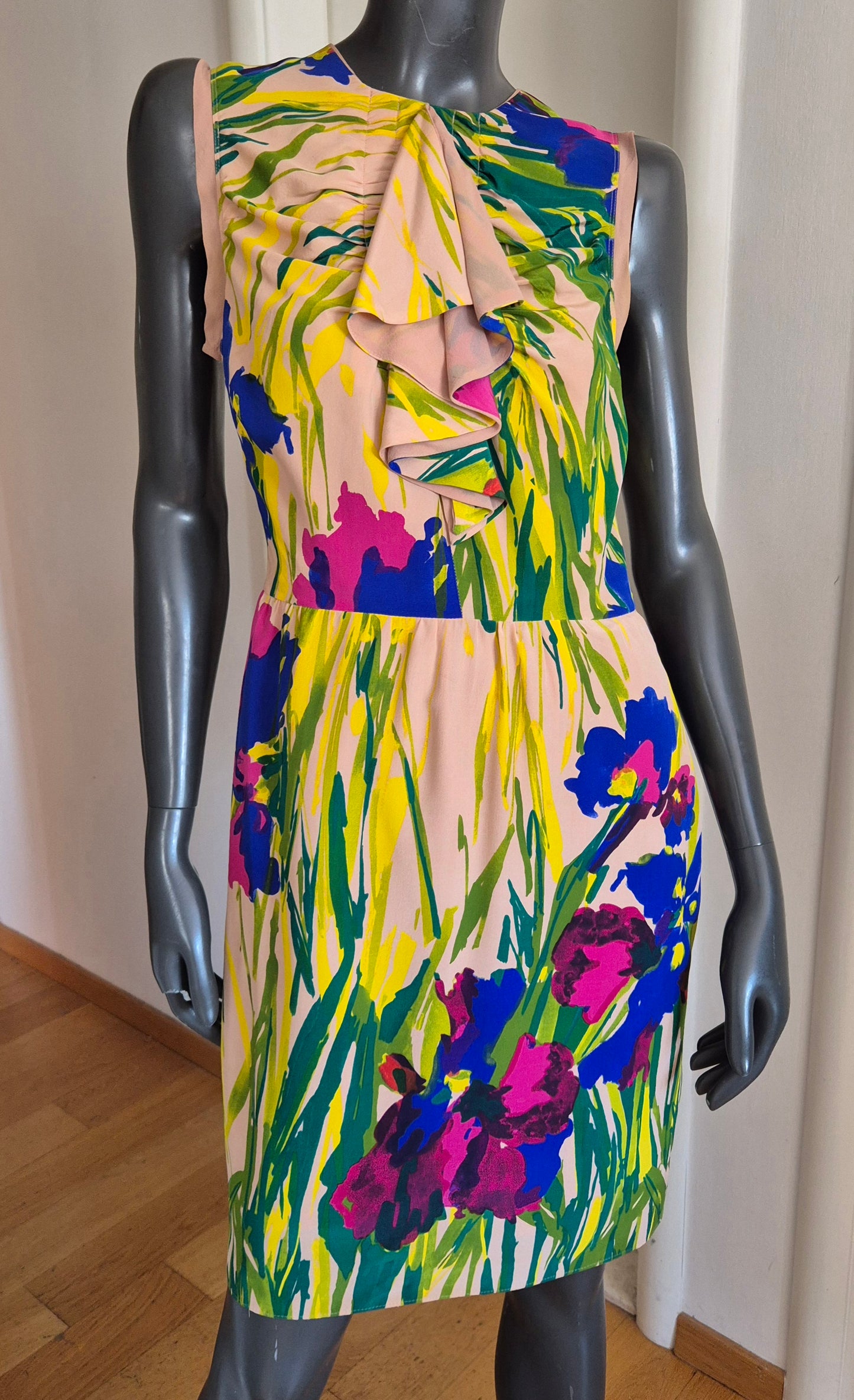 BLUMARINE haljina, 100% svila, nova