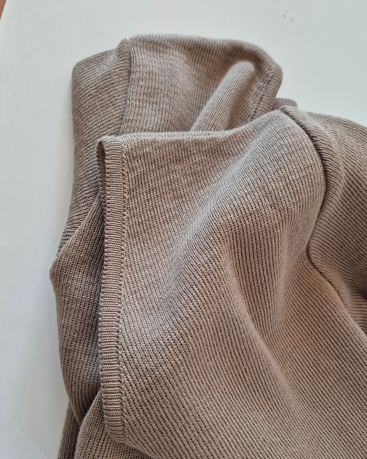 pleteni V-neck top, pamuk, nov (s etiketom)