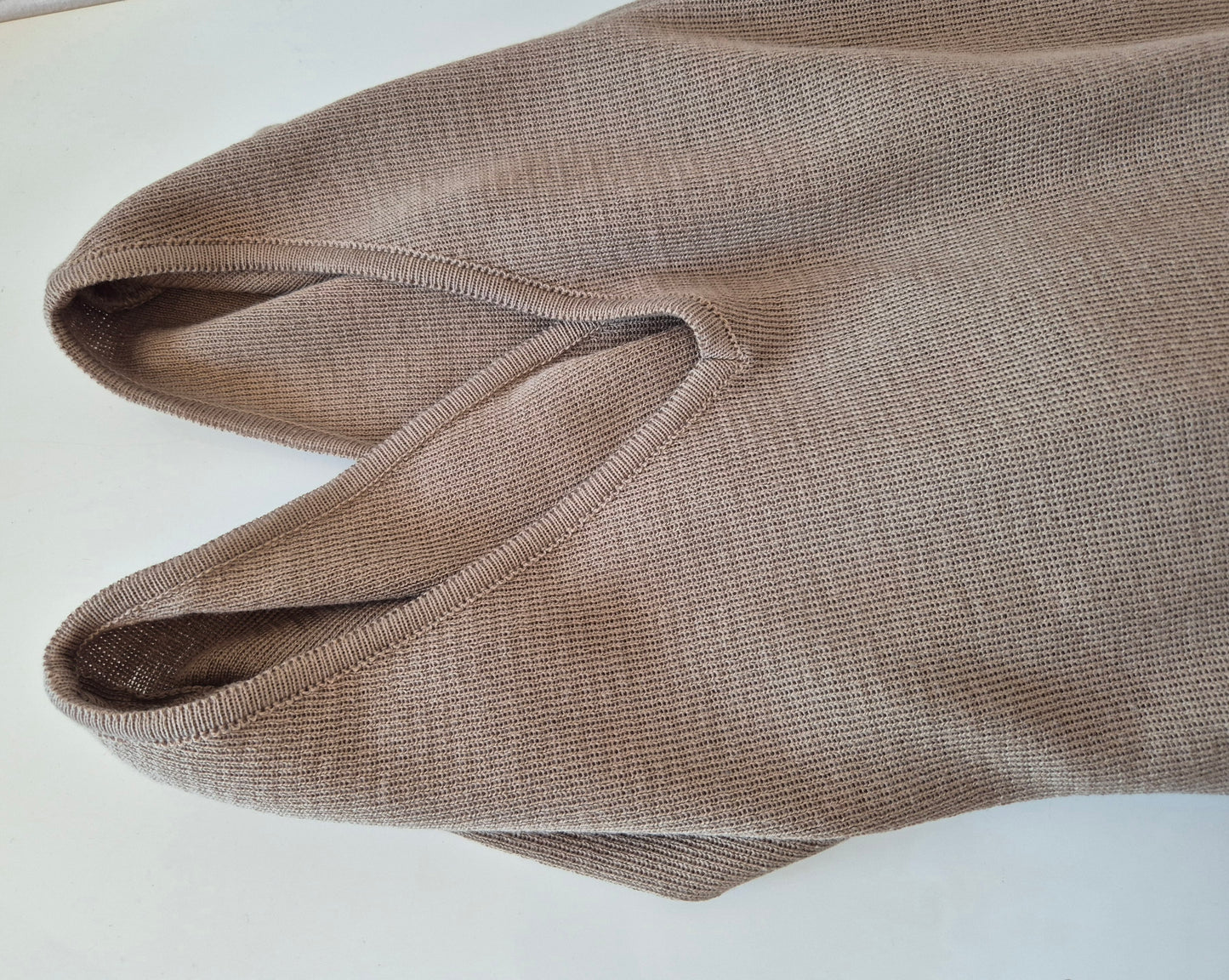 pleteni V-neck top, pamuk, nov (s etiketom)