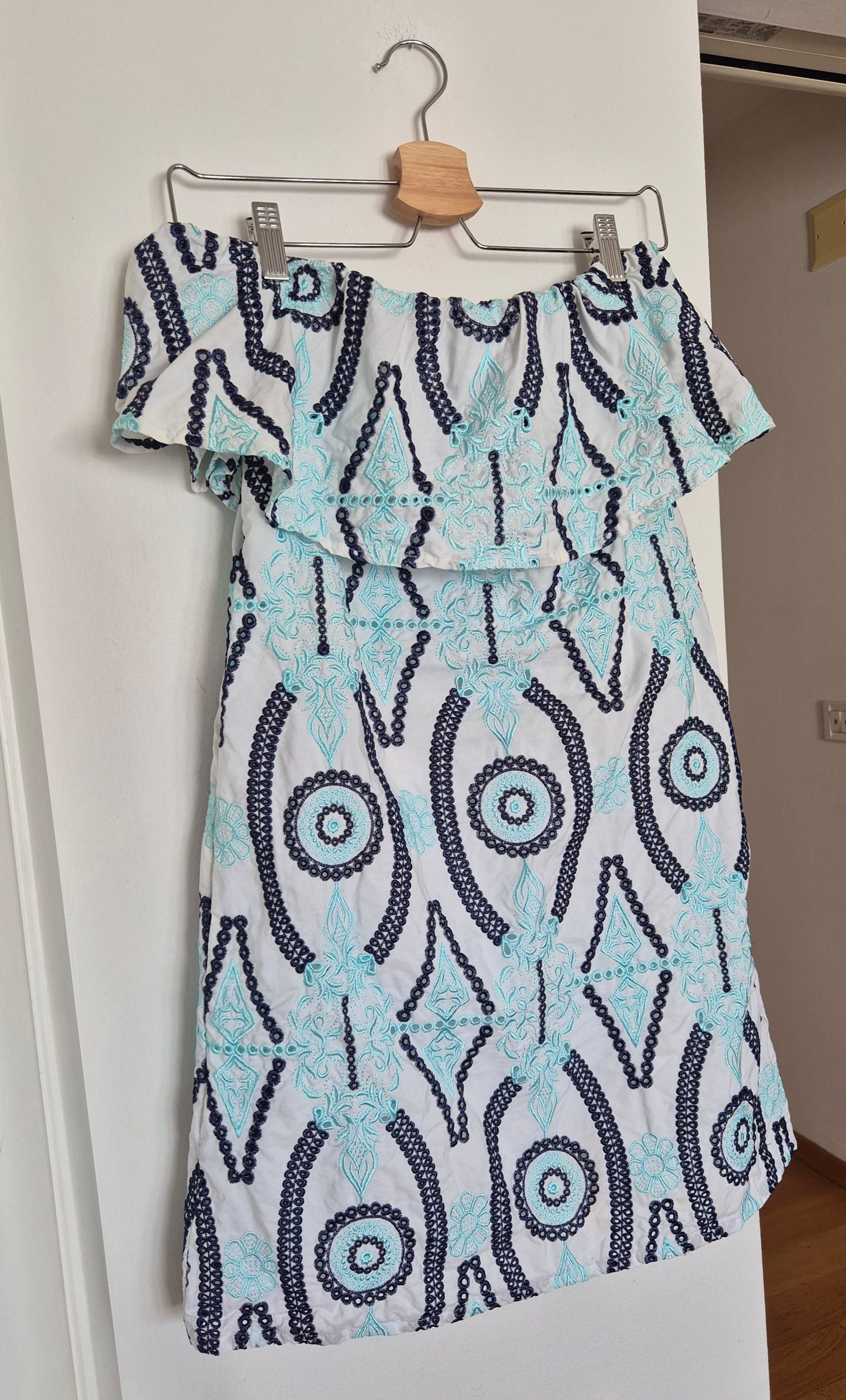 KOOKAÏ crochet haljina golih ramena