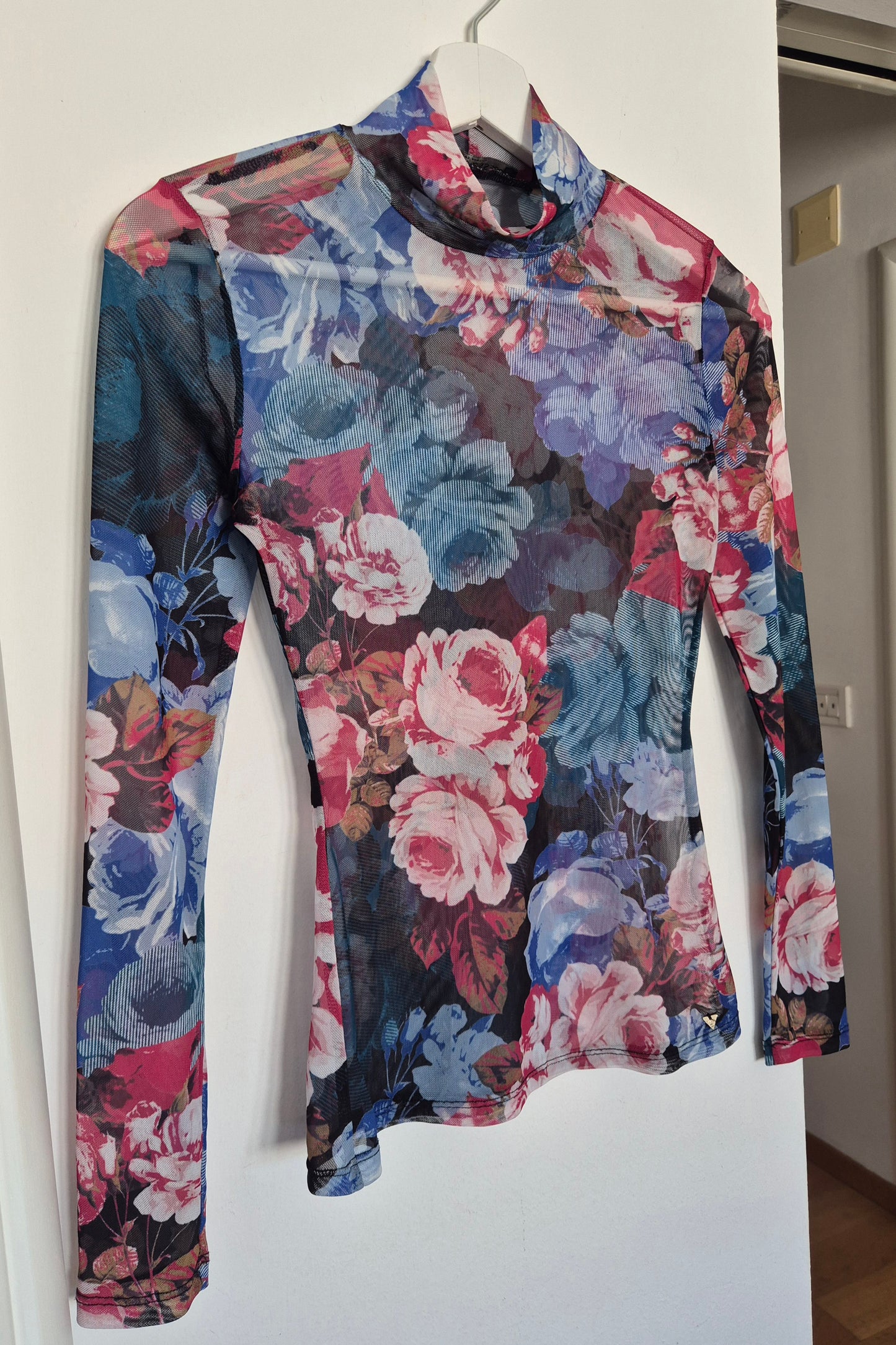 GUESS mesh top/majica cvjetnog uzorka