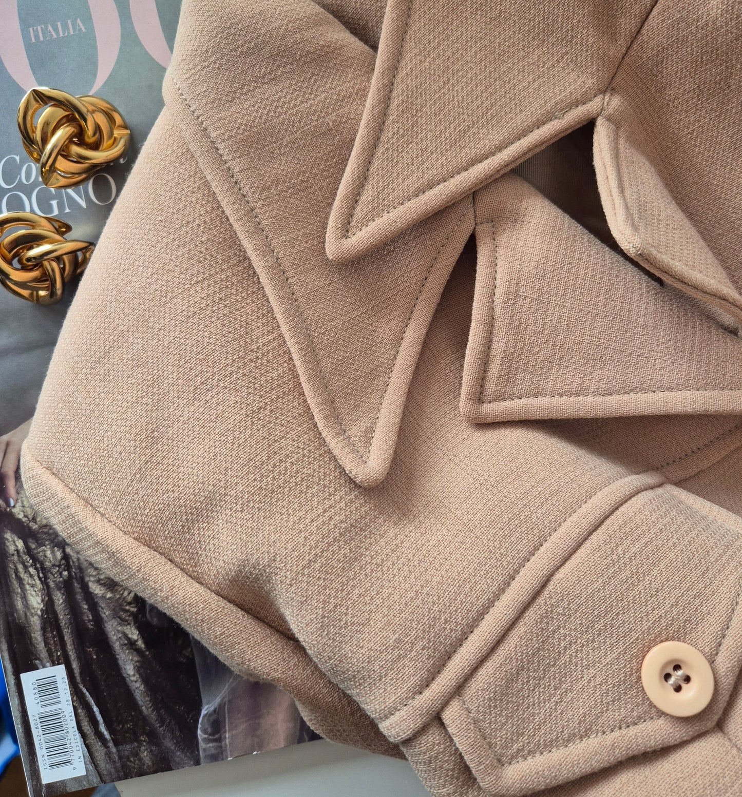 very vintage komplet - jakna i suknja, military stil