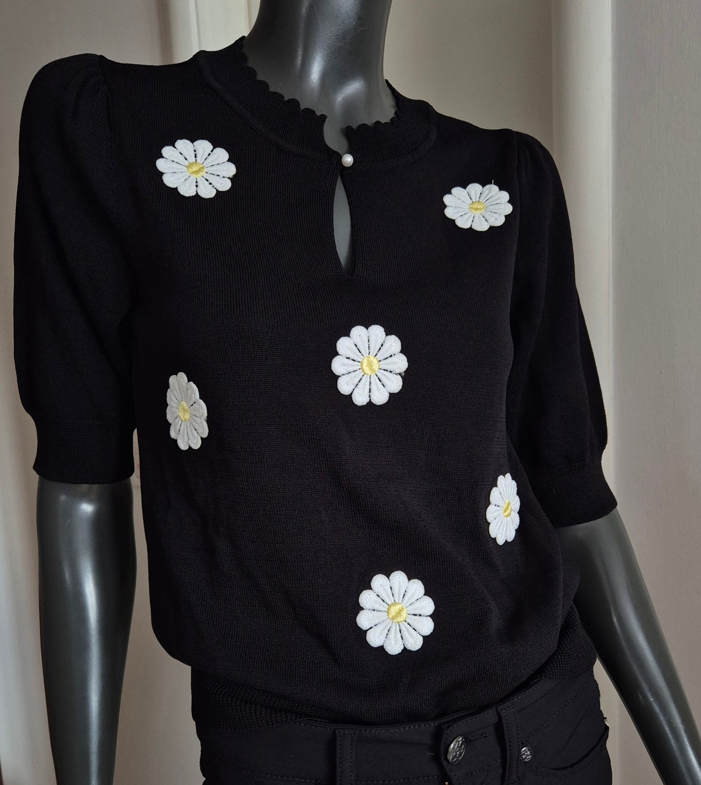 NAF NAF pleteni top/vesta, novo 🖤