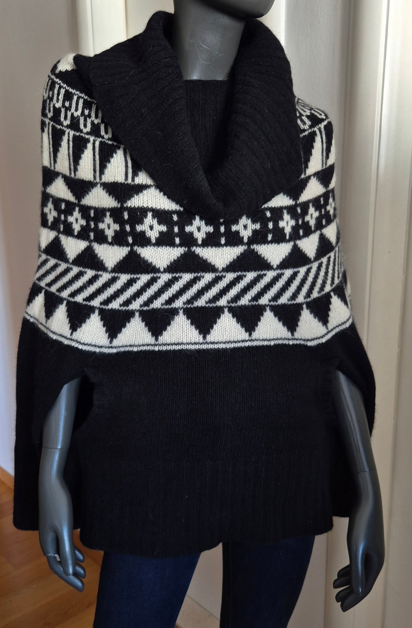 pončo, vuna i angora, novi 🖤