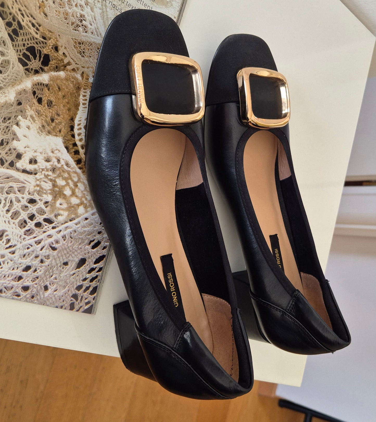 GINO ROSSI cipele, koža, 40