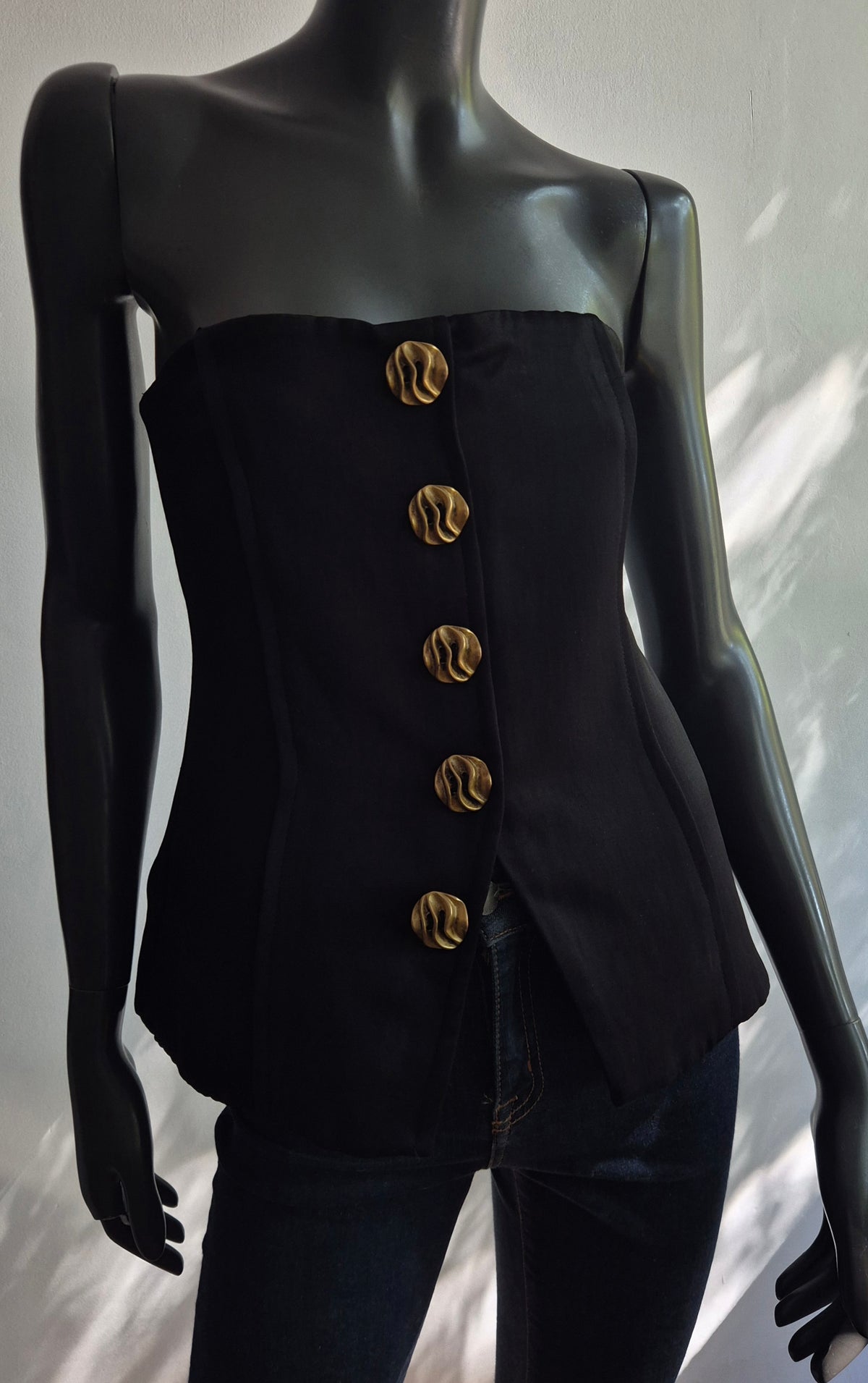 ZARA top, nov (s etiketom), viskoza i lan