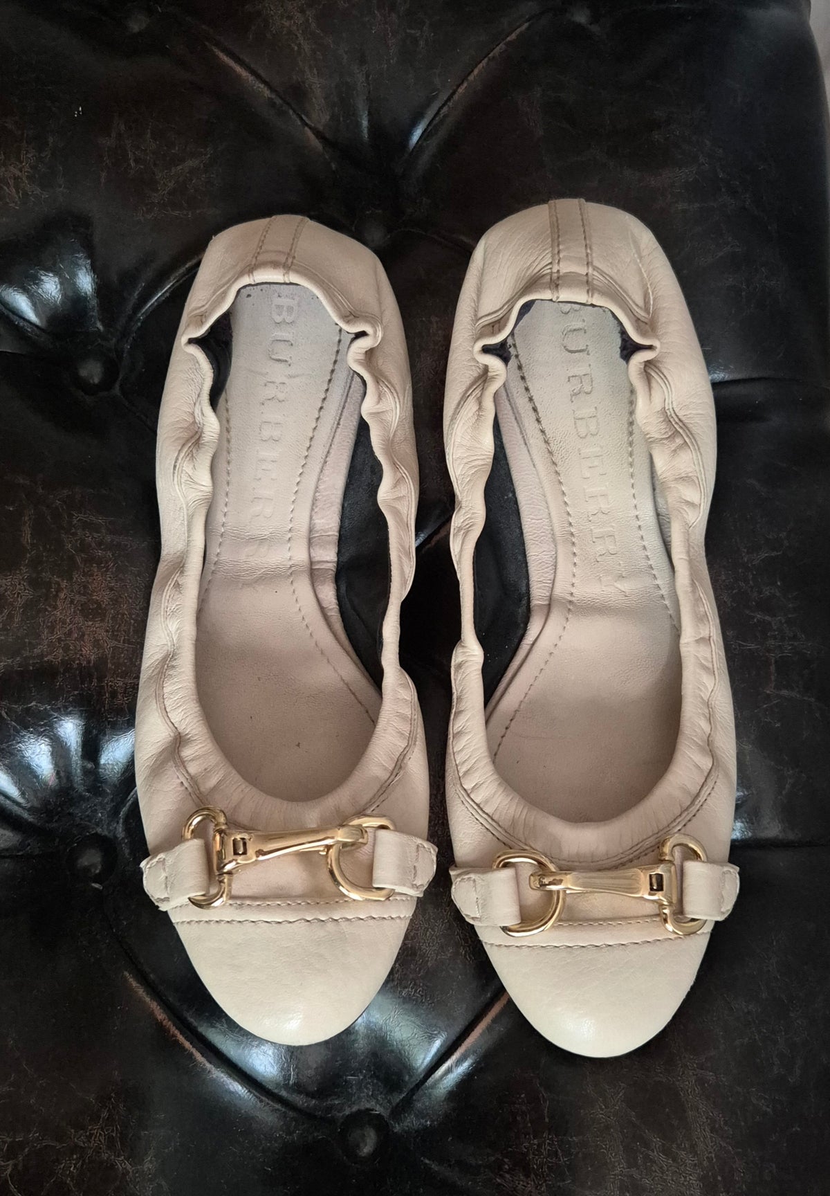 BURBERRY balerinke, koža, 38.5