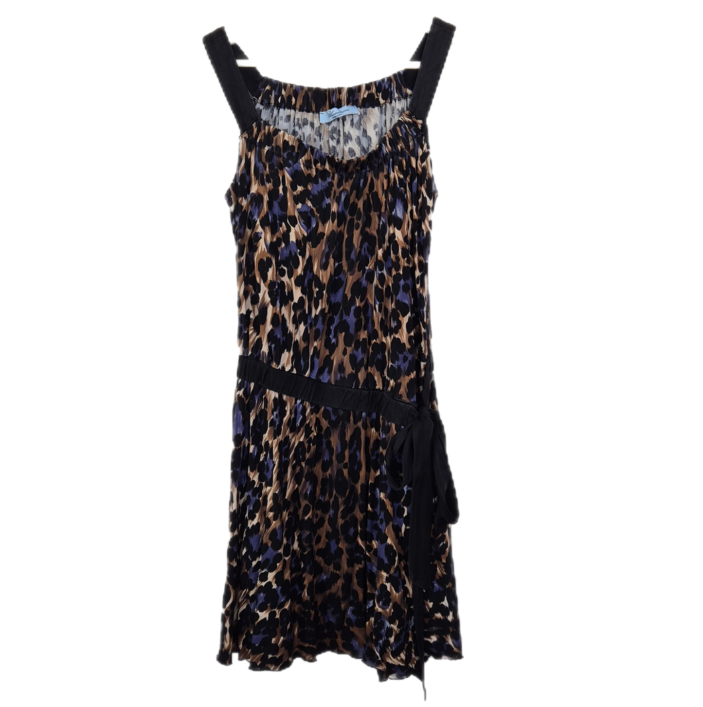 BLUMARINE leopard haljina, 100% svila