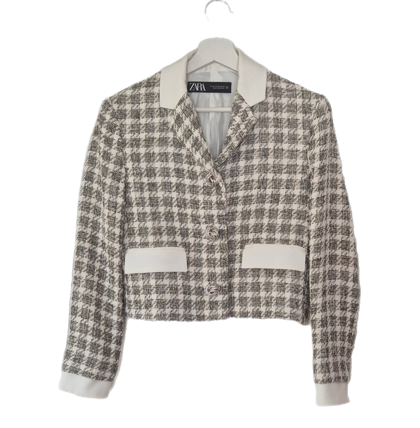 ZARA tweed jakna 🤍