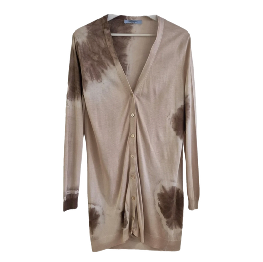 BLUMARINE kardigan, lagano pletivo od svile ili svile-pamuka