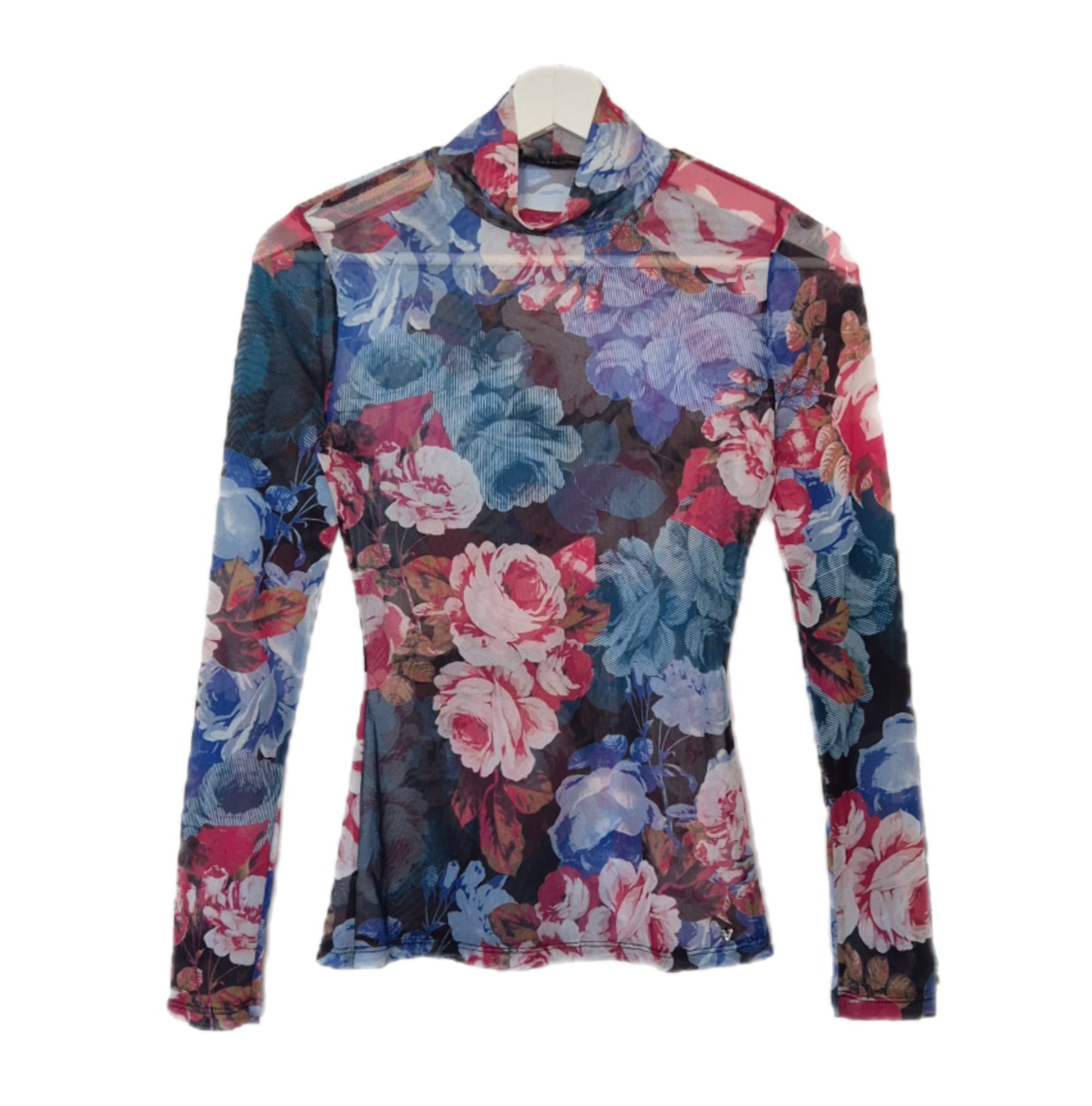 GUESS mesh top/majica cvjetnog uzorka