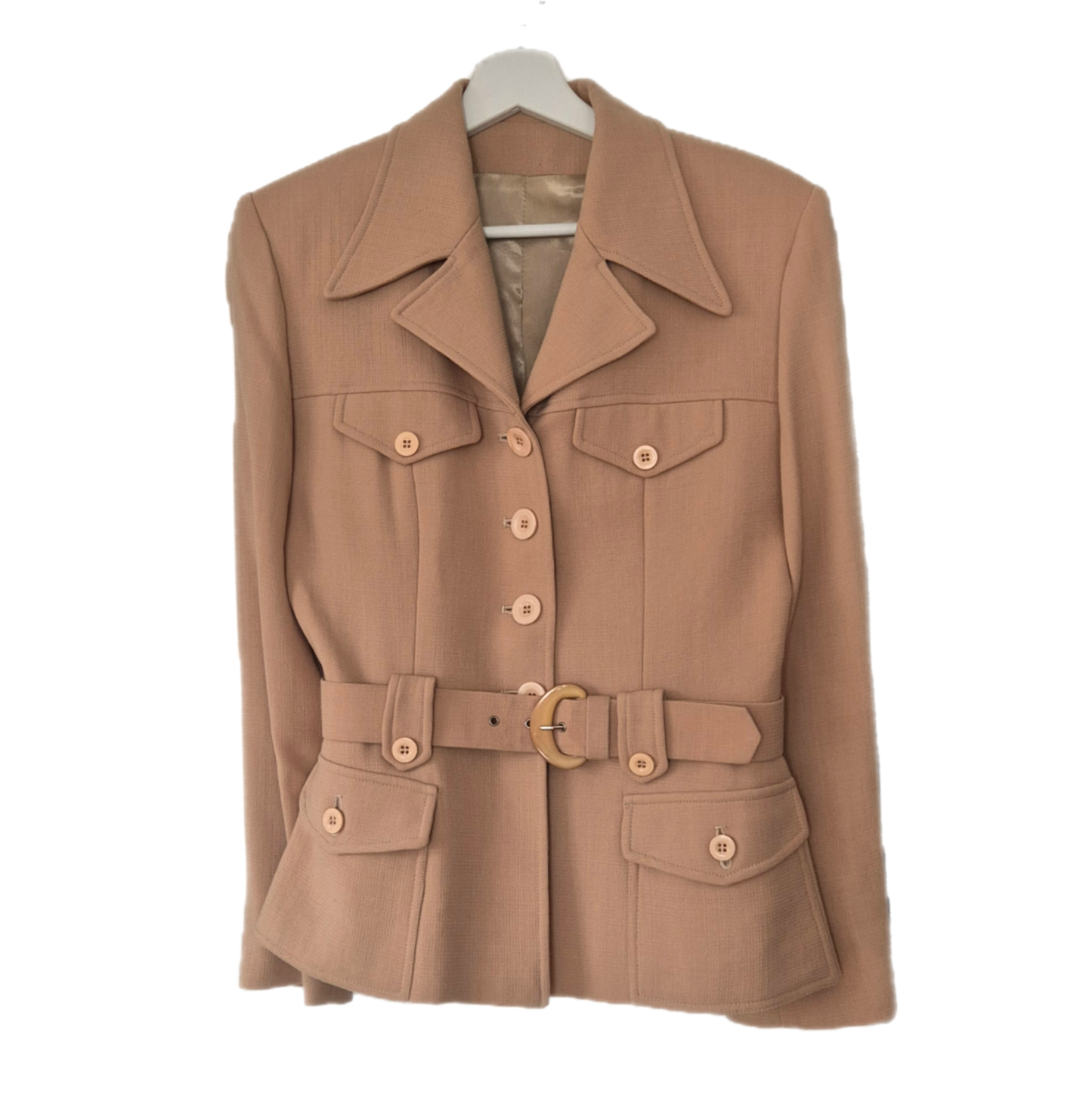 very vintage komplet - jakna i suknja, military stil