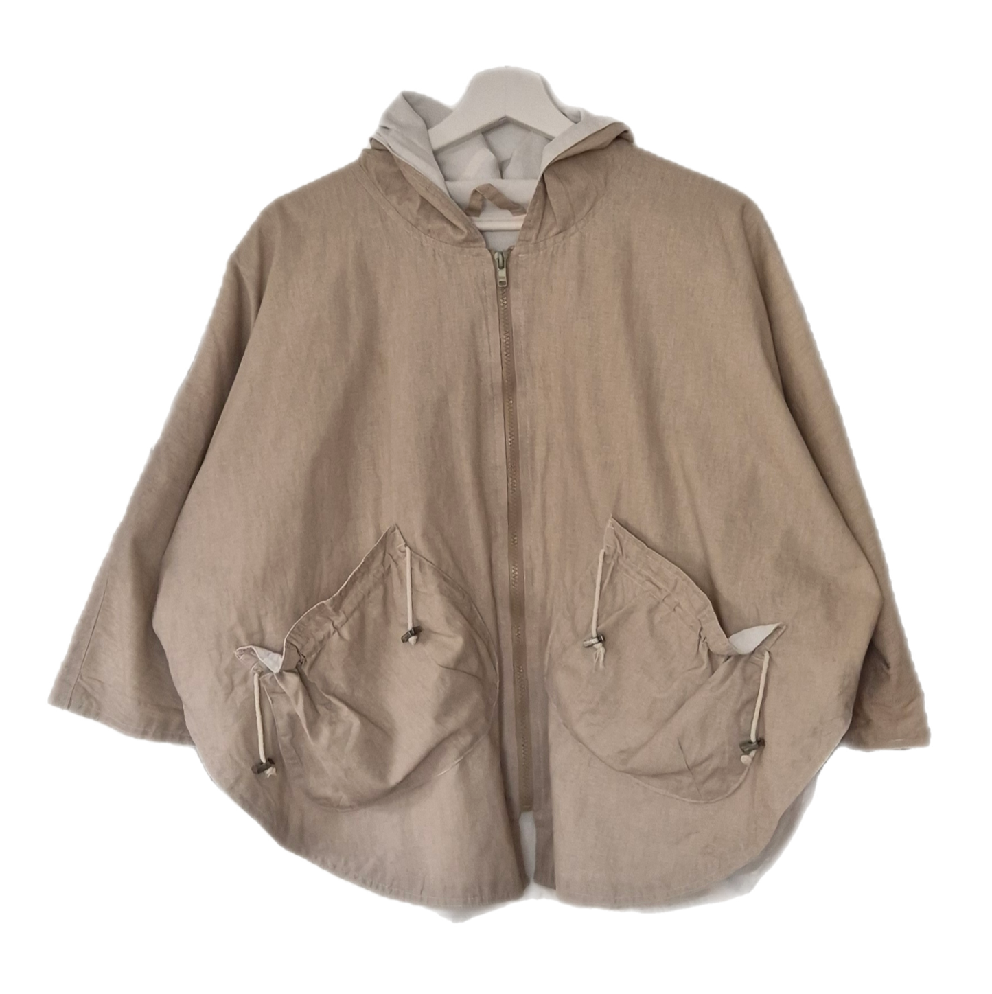 vintage jakna/parka s neobičnim džepovima