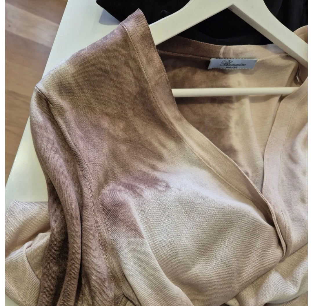 BLUMARINE kardigan, lagano pletivo od svile ili svile-pamuka