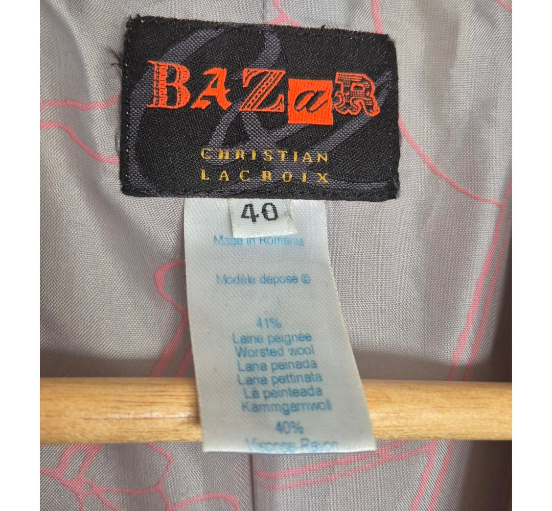 CHRISTIAN LACROIX dizajnerski vintage sako/jakna