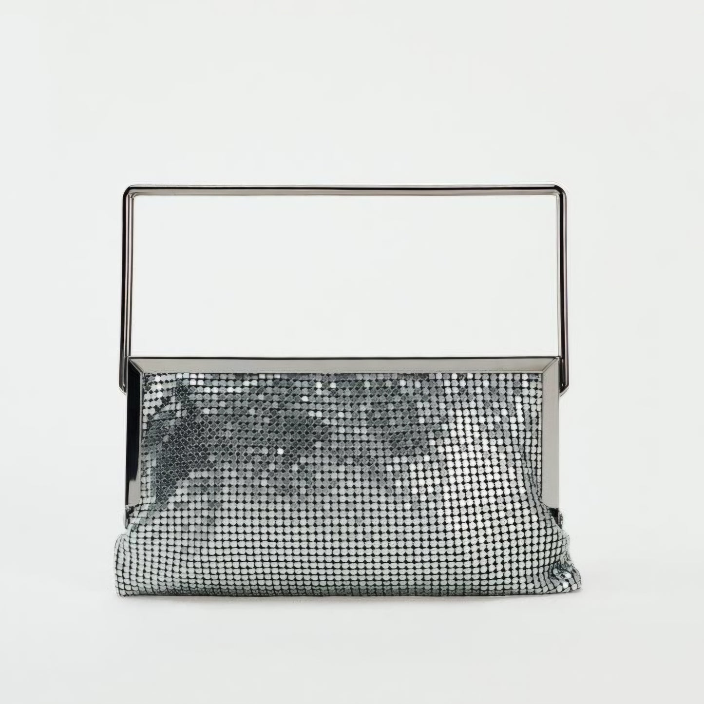 ZARA metalna mesh torba, nova