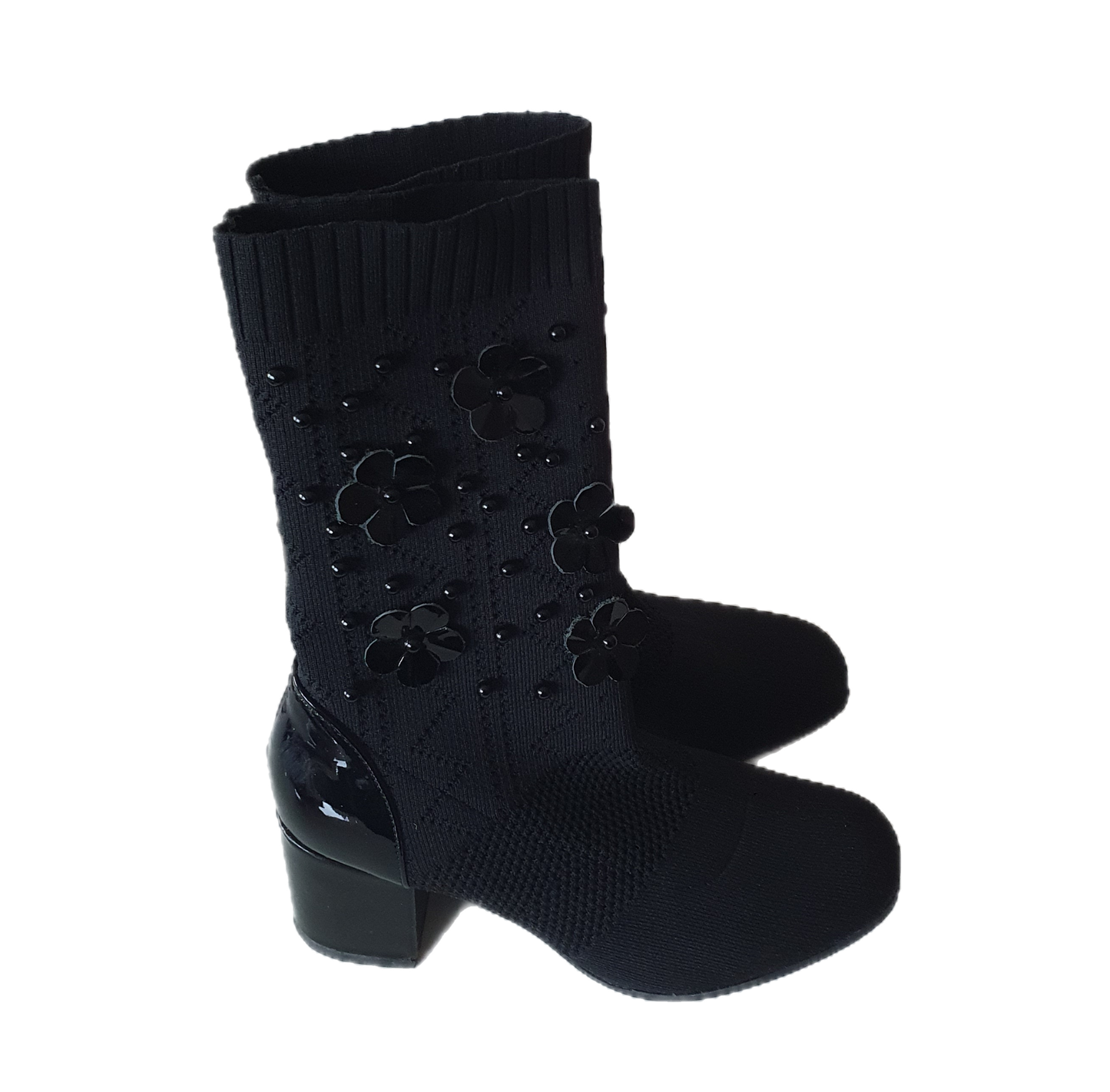 TOSCA BLU sock boots s aplikacijama, broj 38 🖤