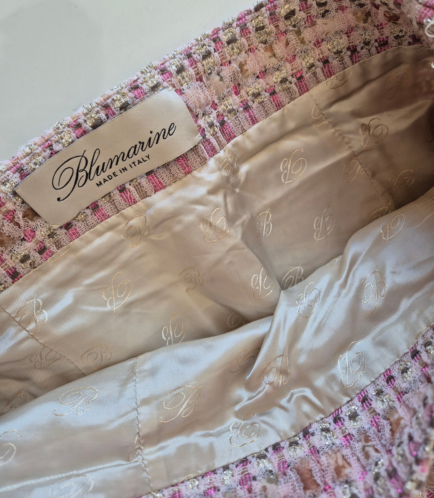BLUMARINE high-end tweed suknja 🍭