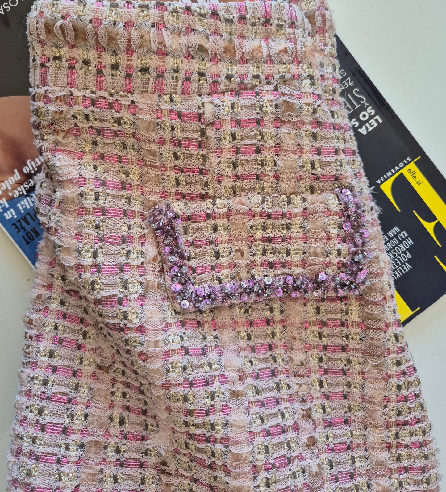 BLUMARINE high-end tweed suknja 🍭