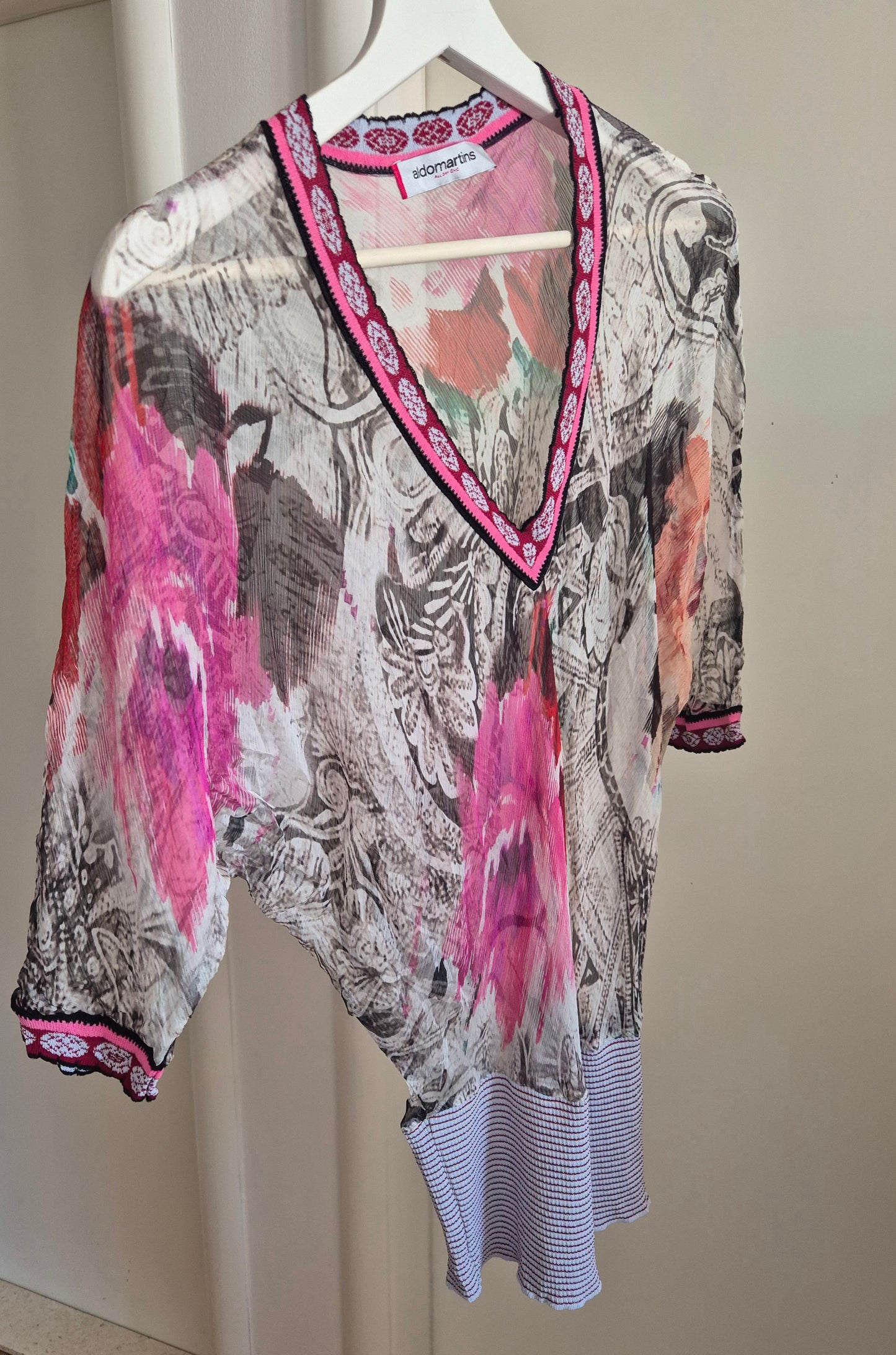 ALDO MARTINS bluza, svila