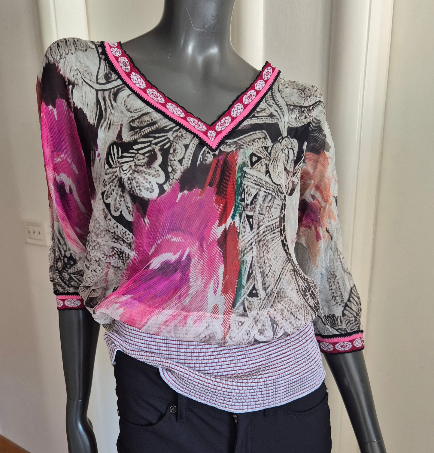 ALDO MARTINS bluza, svila