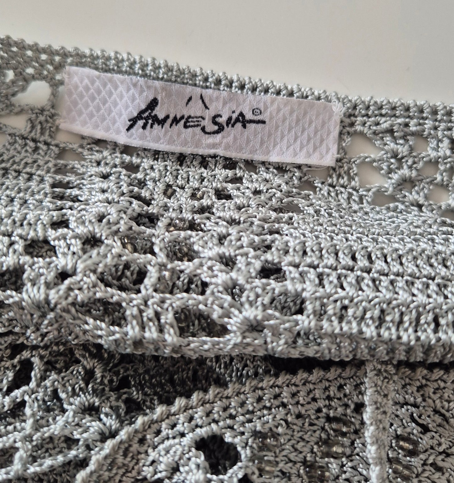 pleteni top s perlicama, viskoza, novi