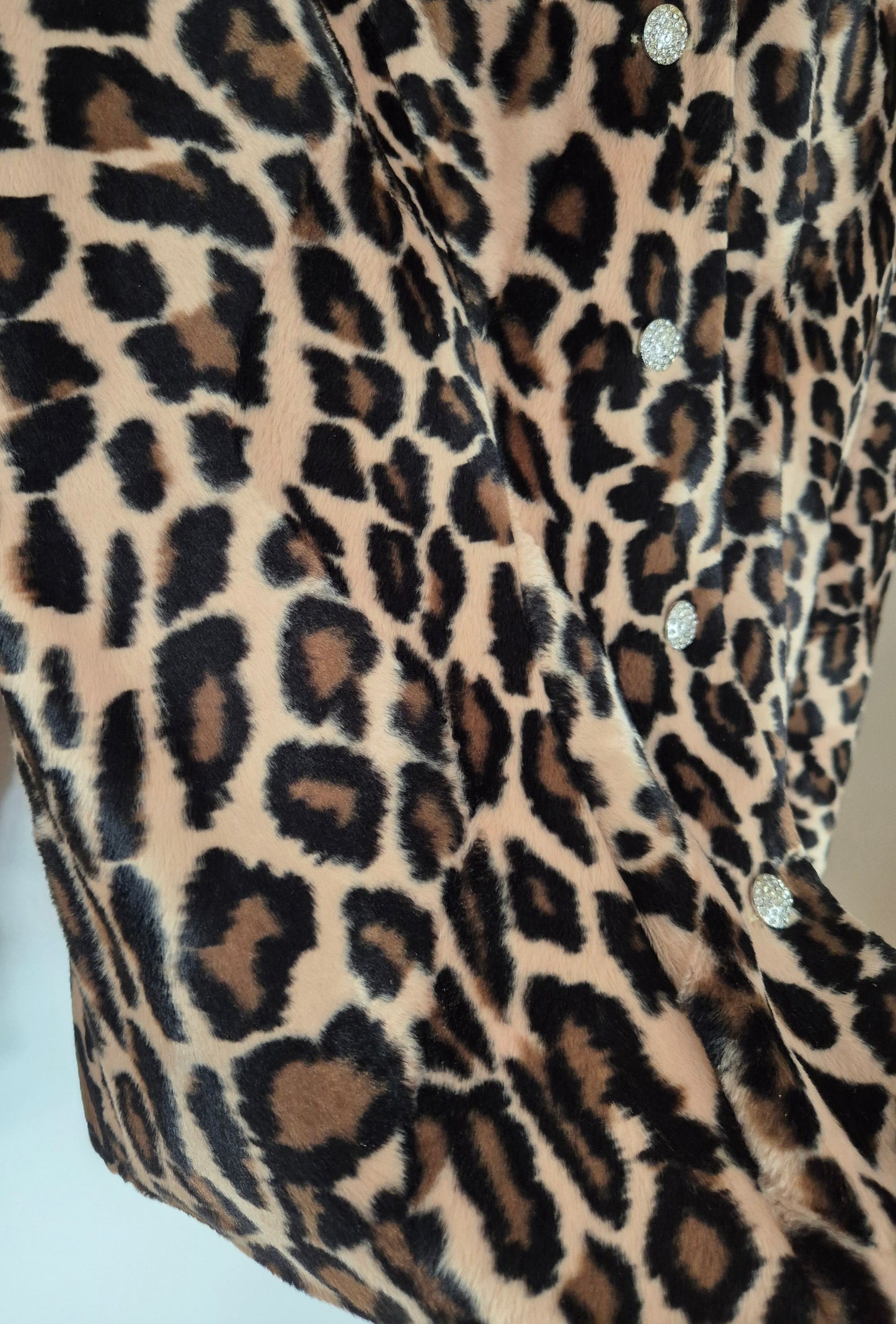 OTTO KERN dizajnerska jakna, imitacija krzna, prekrasna dugmad 🐆